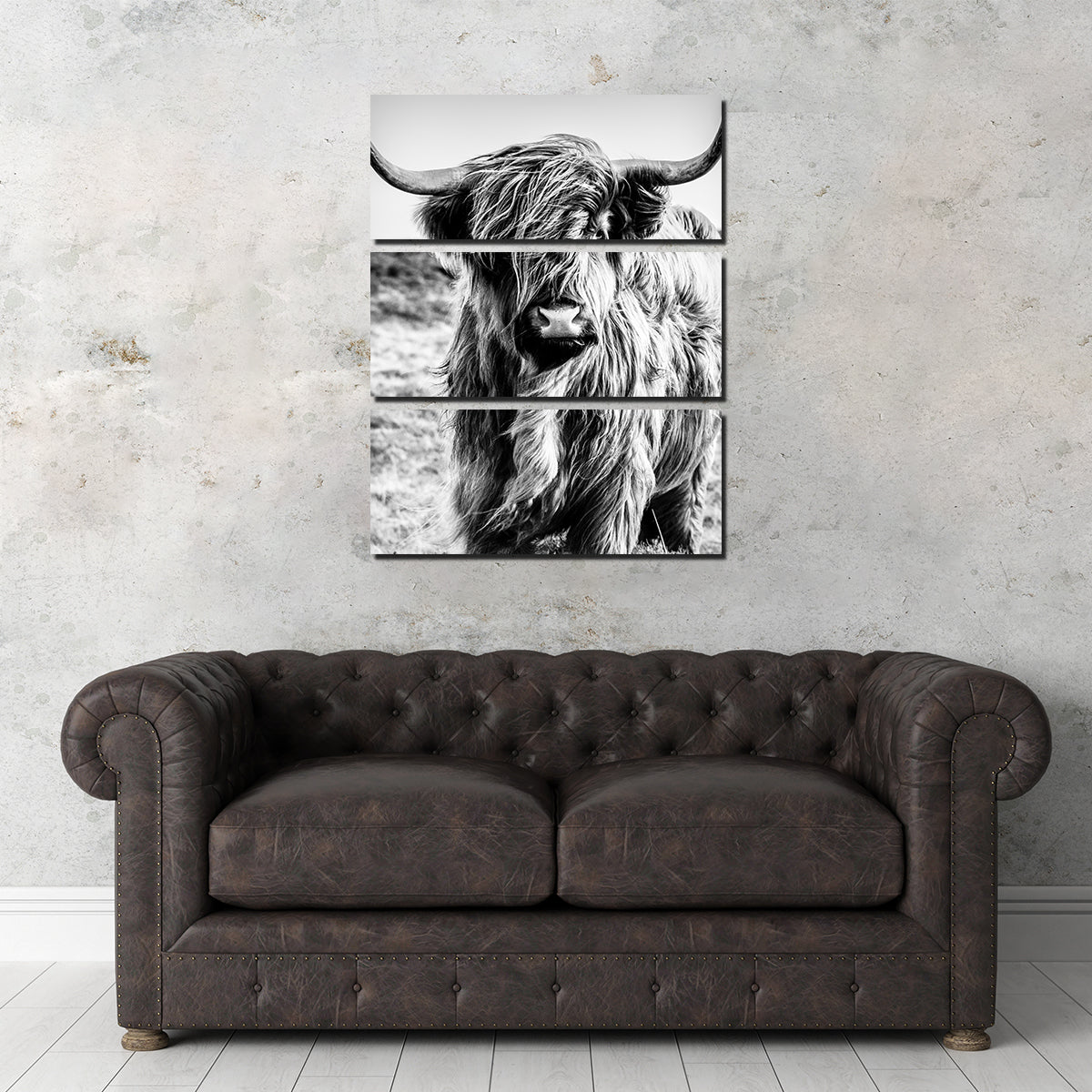 Exquisite Scottish Highland Cow Wall Art for Stunning Decor