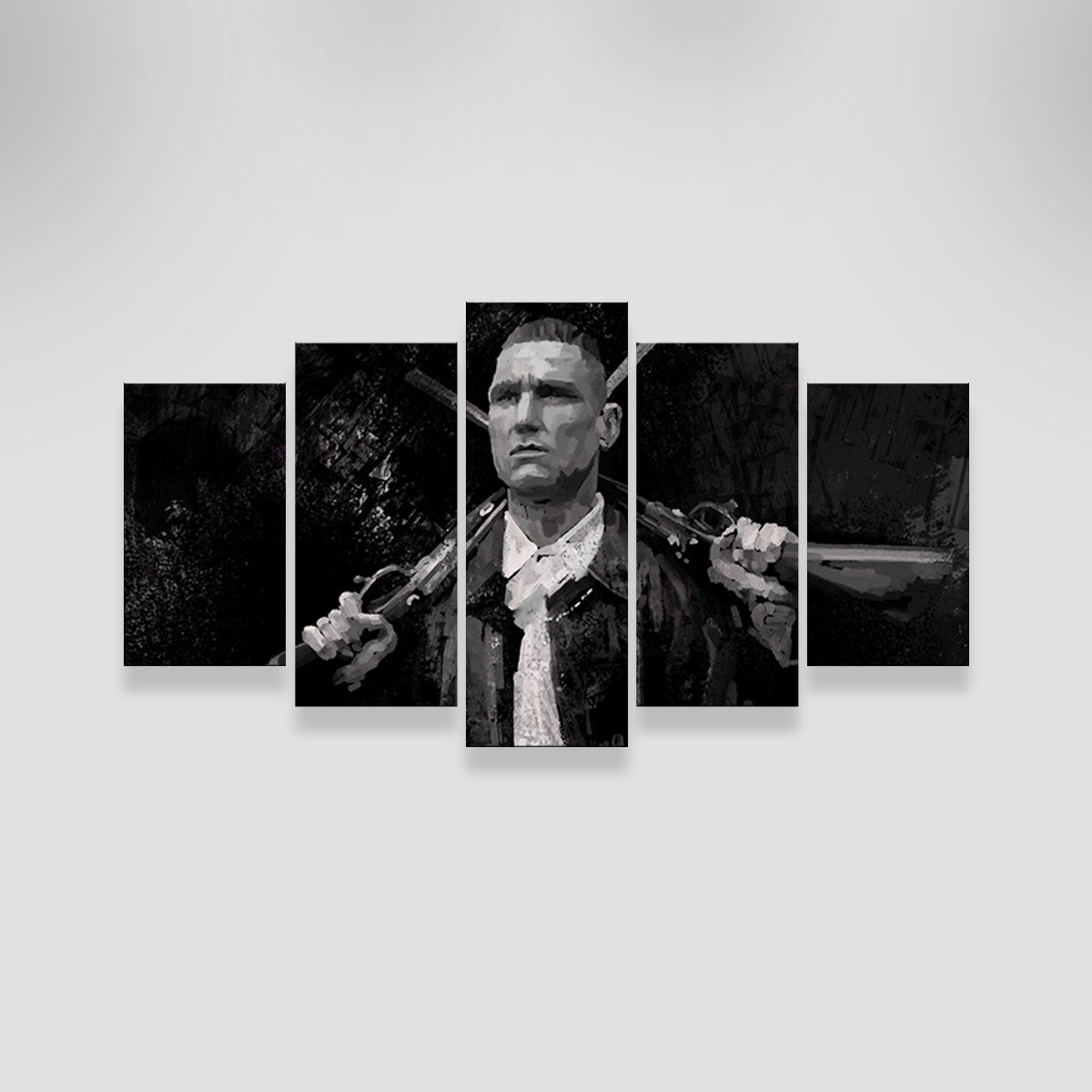 Stylish Lock Stock Wall Art by Andy Brackpool