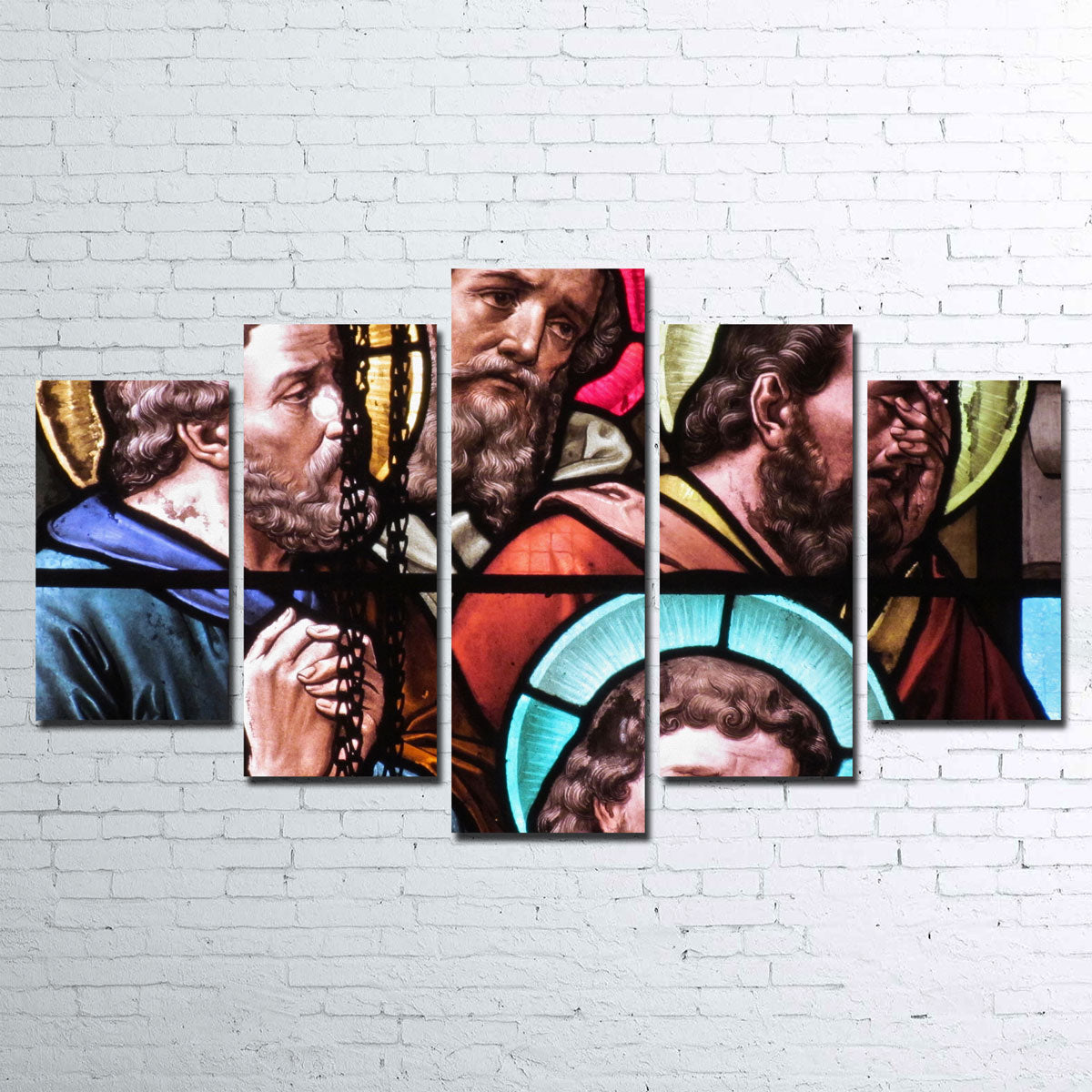 Exquisite Stained Glass Wall Art by David Campbell