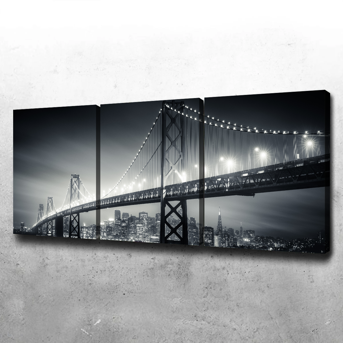 Stunning San Francisco Bay Canvas Wall Art for Home Decor