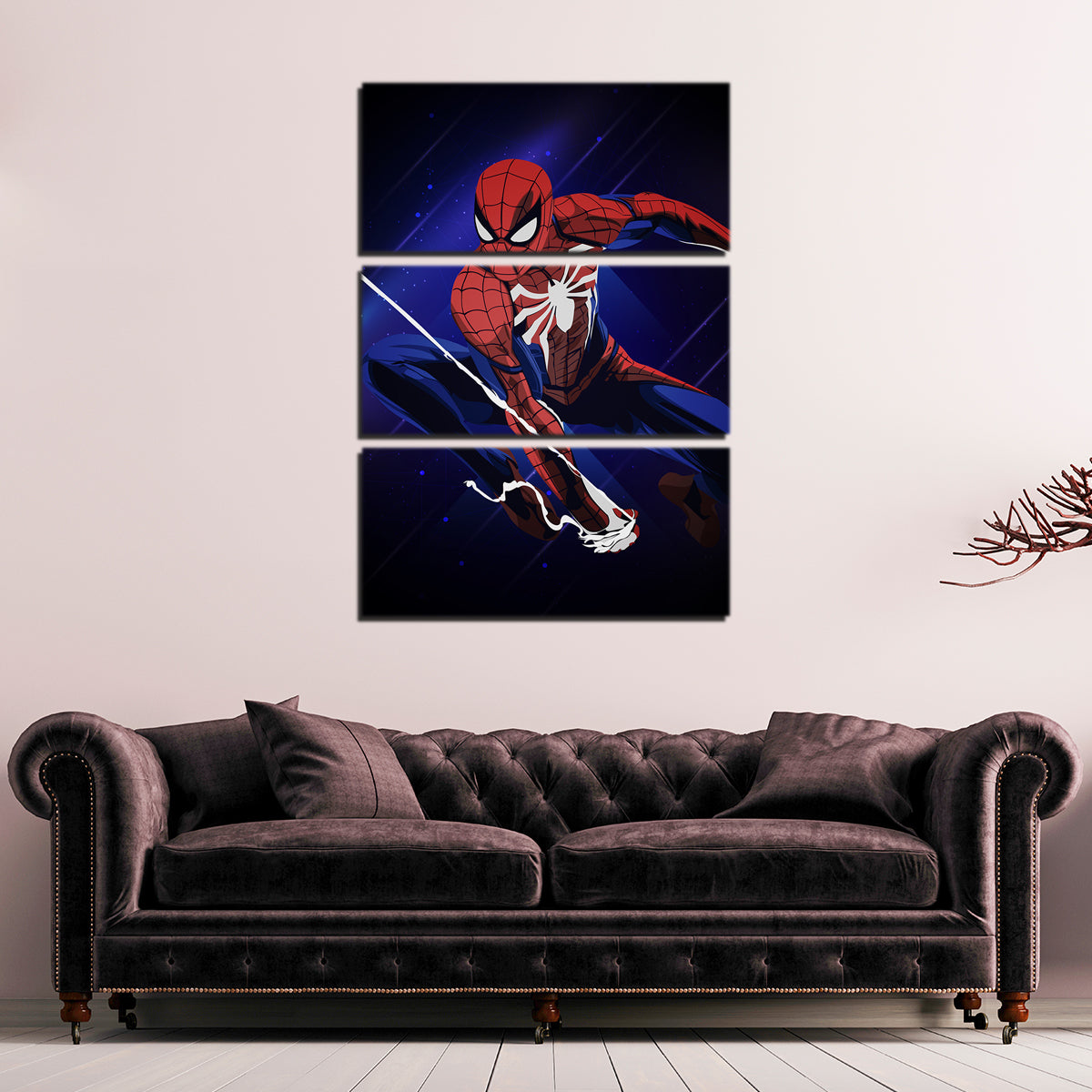 Stunning Spiderman Wall Art by Ralph & Laura Design