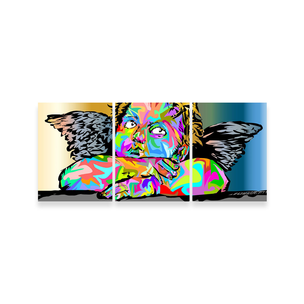 Exquisite Cherub Wall Art - Handmade with Sustainable Materials