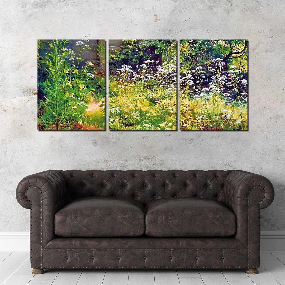 Exquisite Garden Corner Wall Art by Denise Dundon