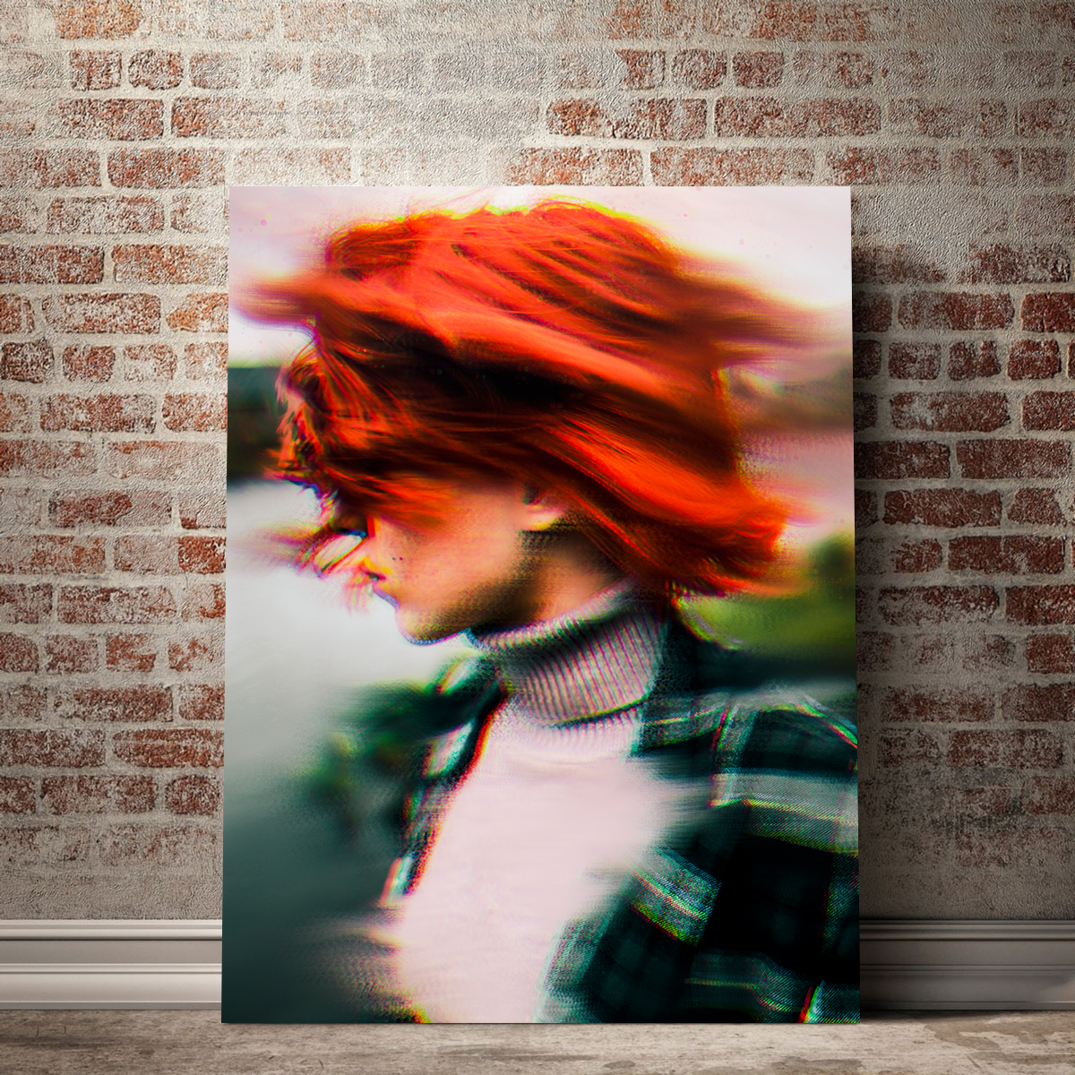 Stunning Redhead Wall Art by Manuel Luces