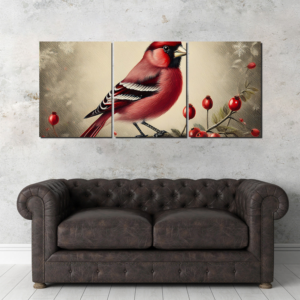 Exquisite Classic Northern Cardinal Wall Art for Home Decor