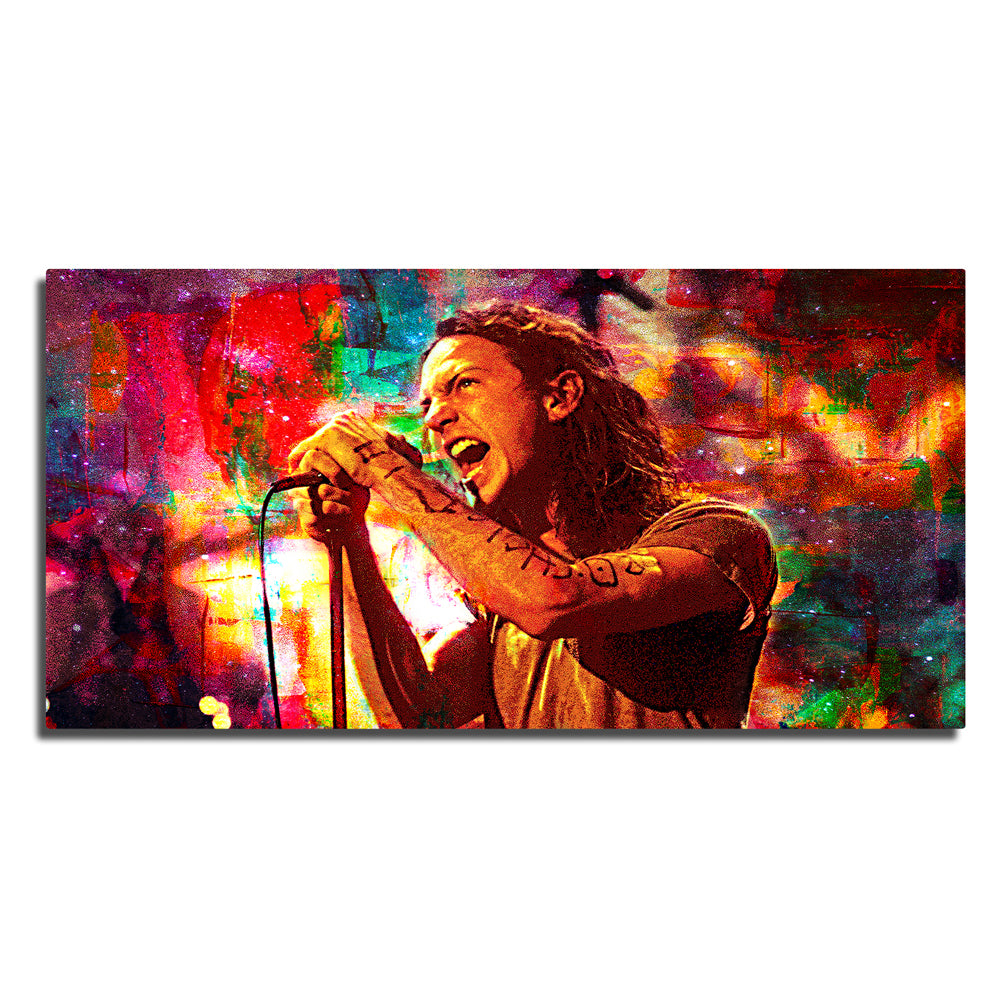 Stunning Eddie Vedder Panoramic Wall Art for Home Decor