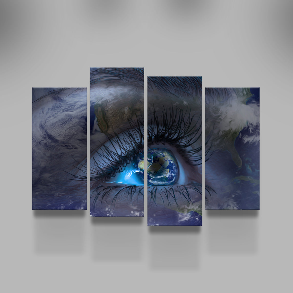 Exquisite Earths Eye Wall Art by George Sorin