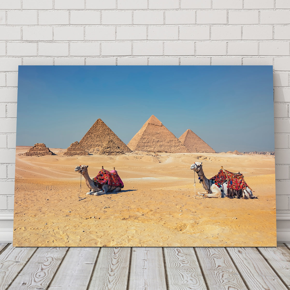 Giza Wall Art - Premium Handmade Canvas Artwork