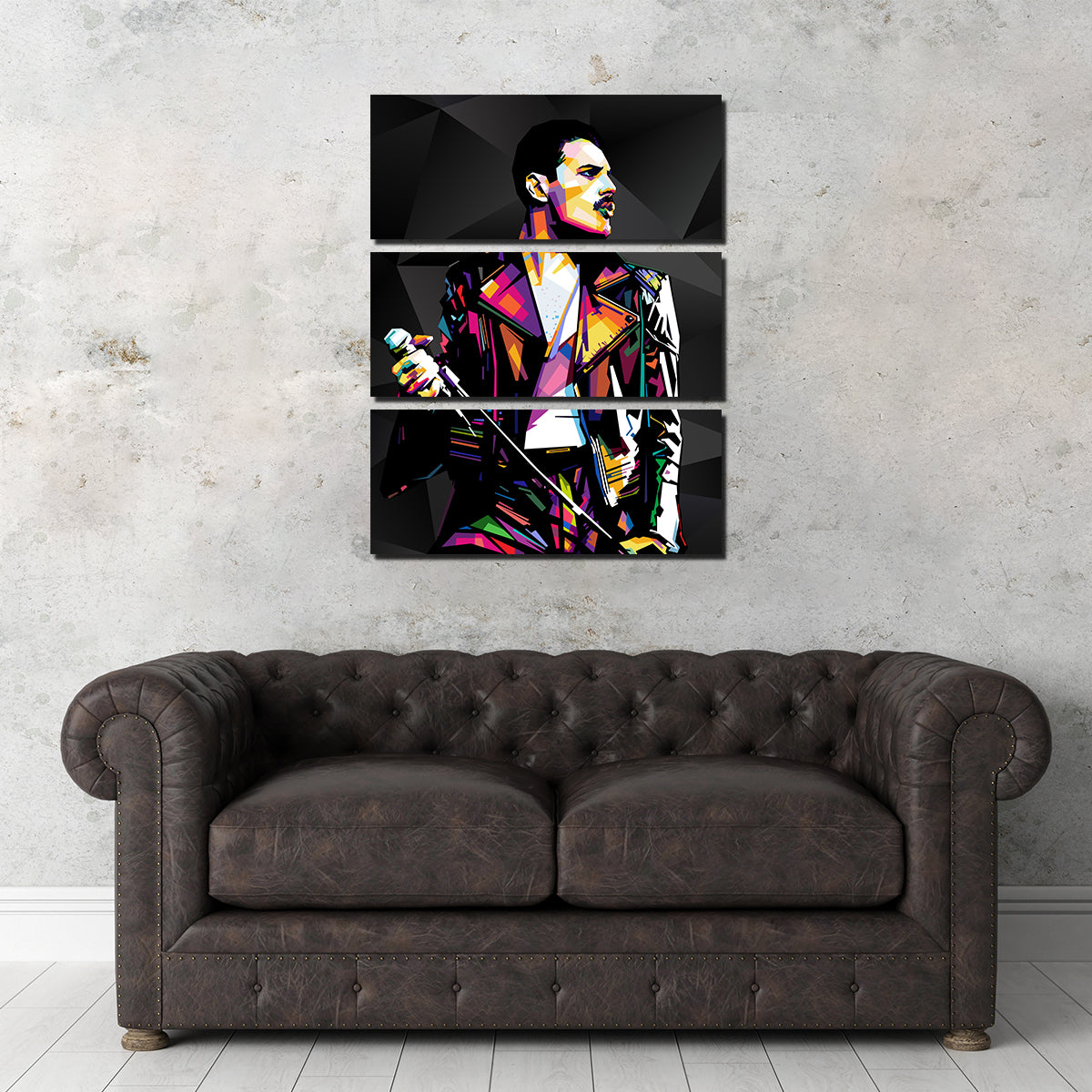 Freddie Wall Art by Ralph & Laura Design - Premium Museum Quality Canvas