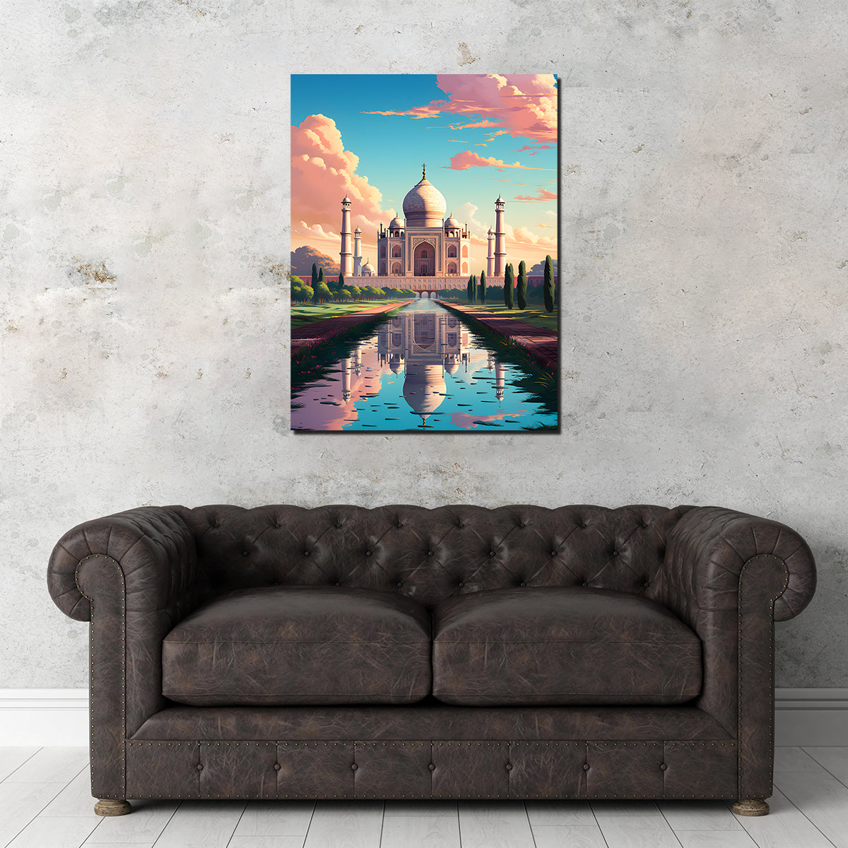 Exquisite India - Taj Mahal Wall Art for Stunning Home Decor