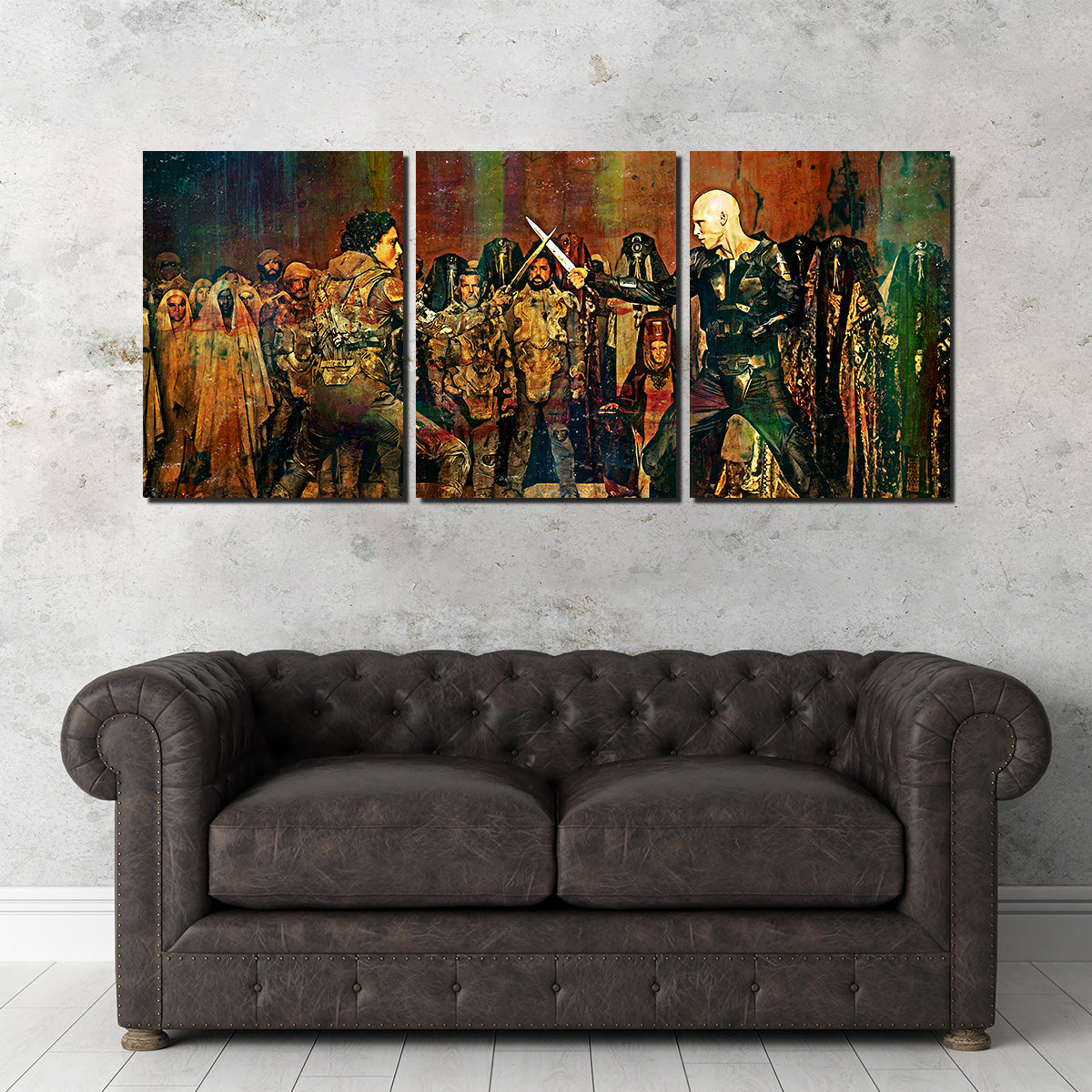 Exclusive Paul Vs. Feyd Rautha Wall Art - Premium Decor for Your Space