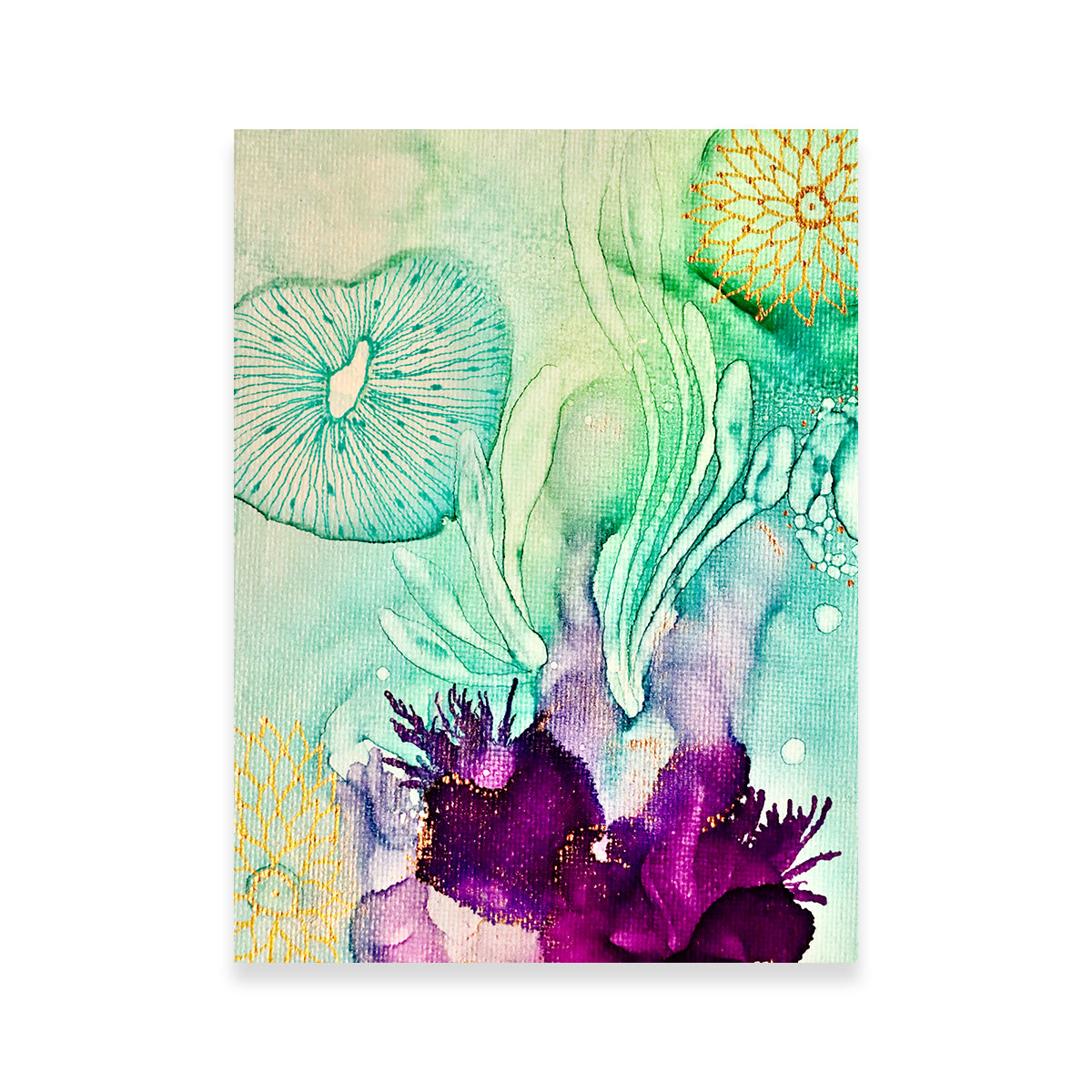 Stunning Emerald Waters Wall Art by Amy Tieman
