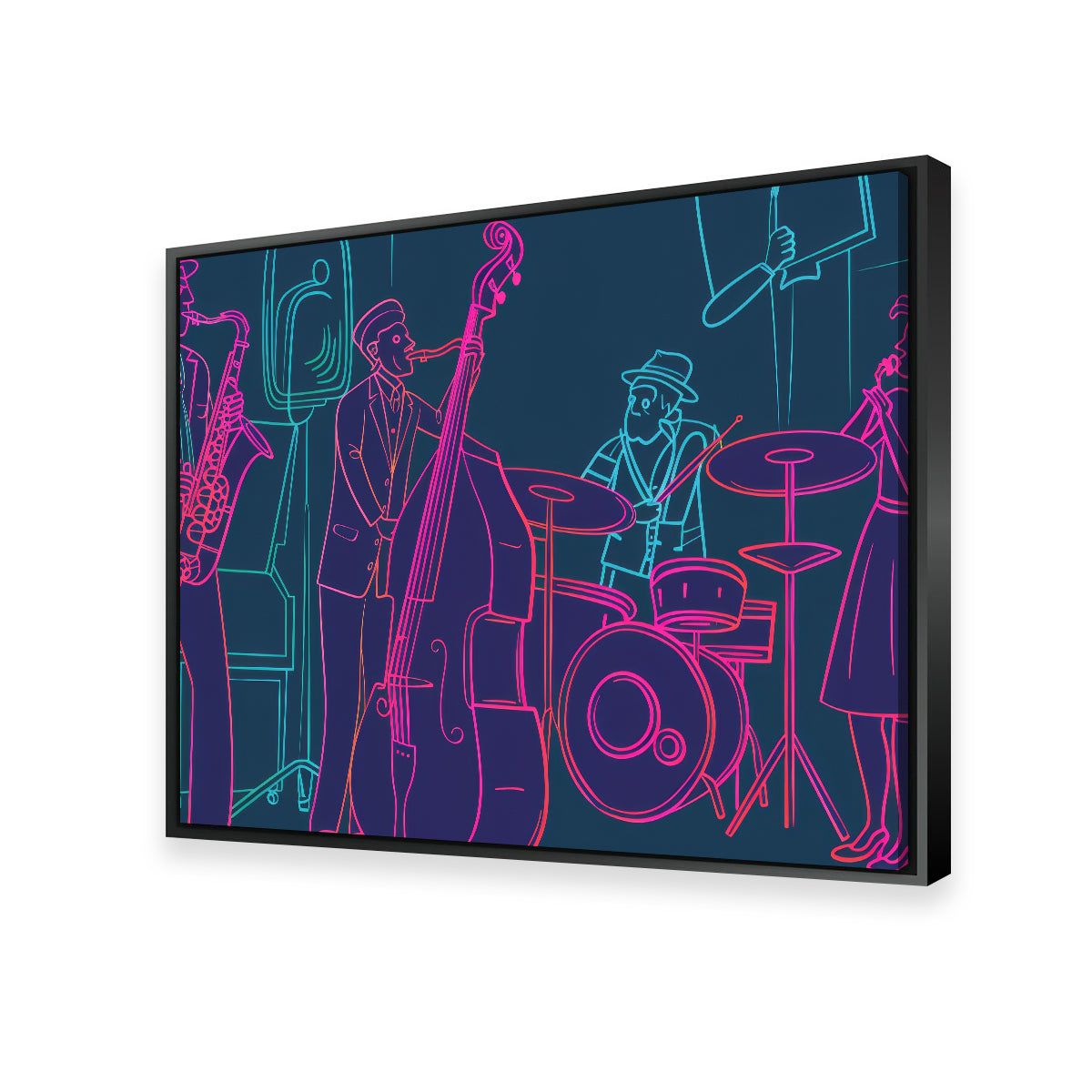 Stunning Jazz Band Vibe Wall Art for Your Home Decor