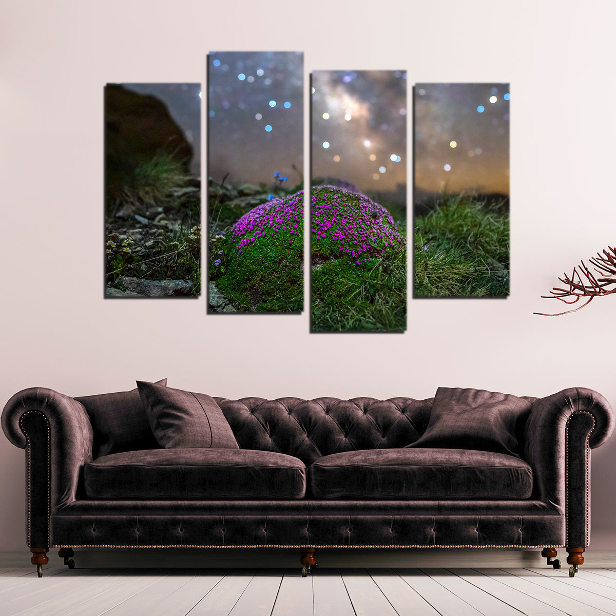 Gorgeous Star Studded Silène Wall Art by Jeff Graphy