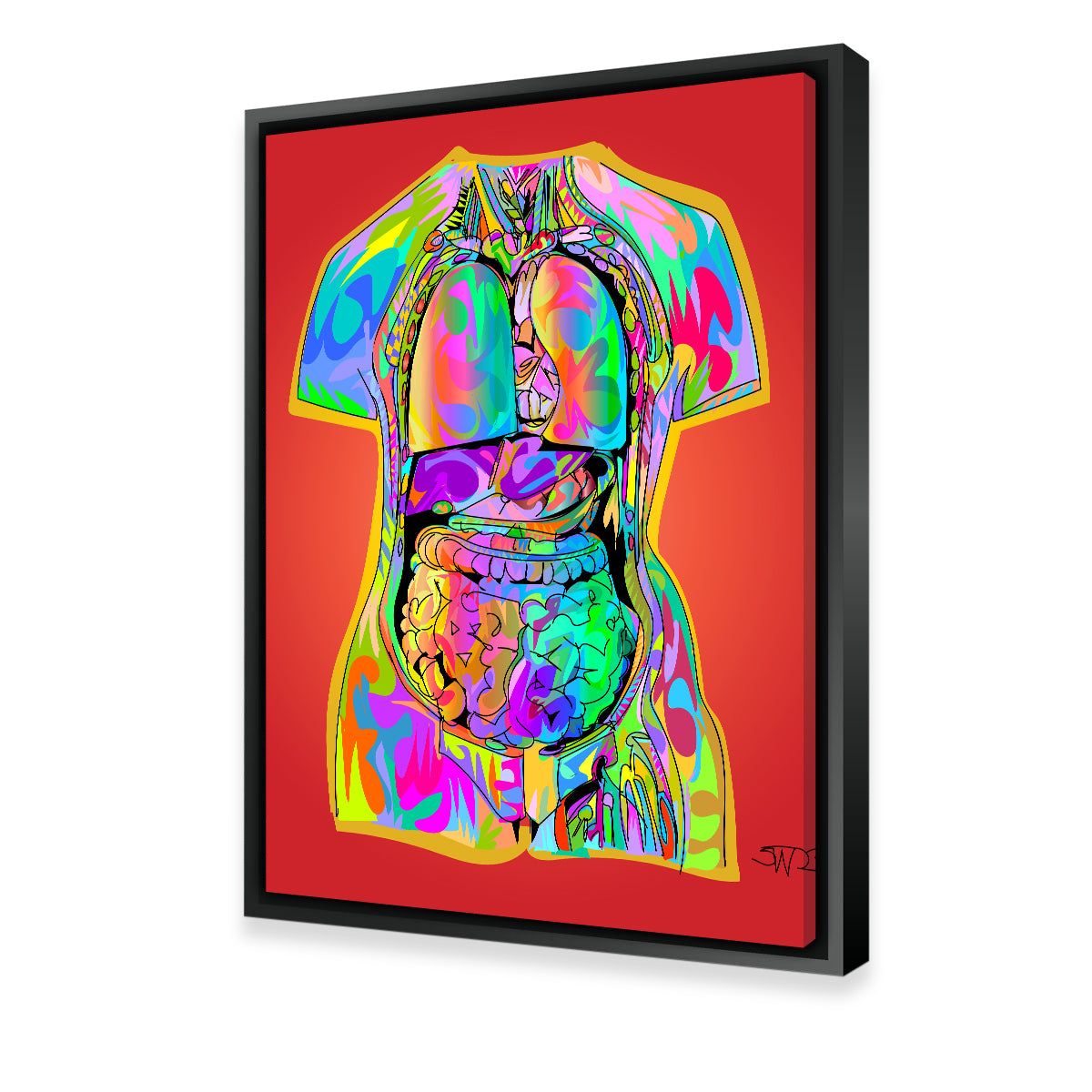 Exquisite Body Organs Wall Art for Stunning Home Decor