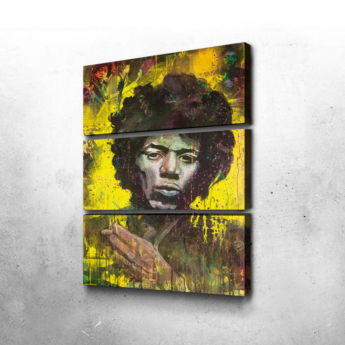 Unique Abstract Hendrix Wall Art for Stunning Decor