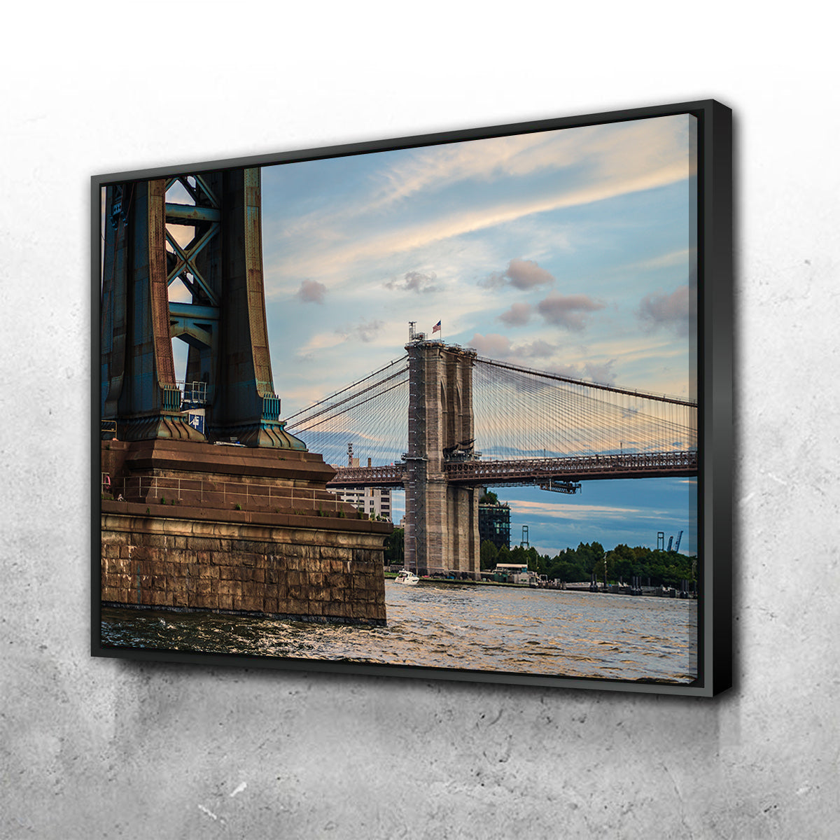 Stunning Dual Bridges Wall Art by Charity Dos Santos