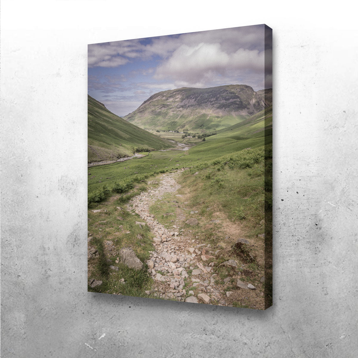 Stunning Rocky Path Wall Art by Mike Cotton