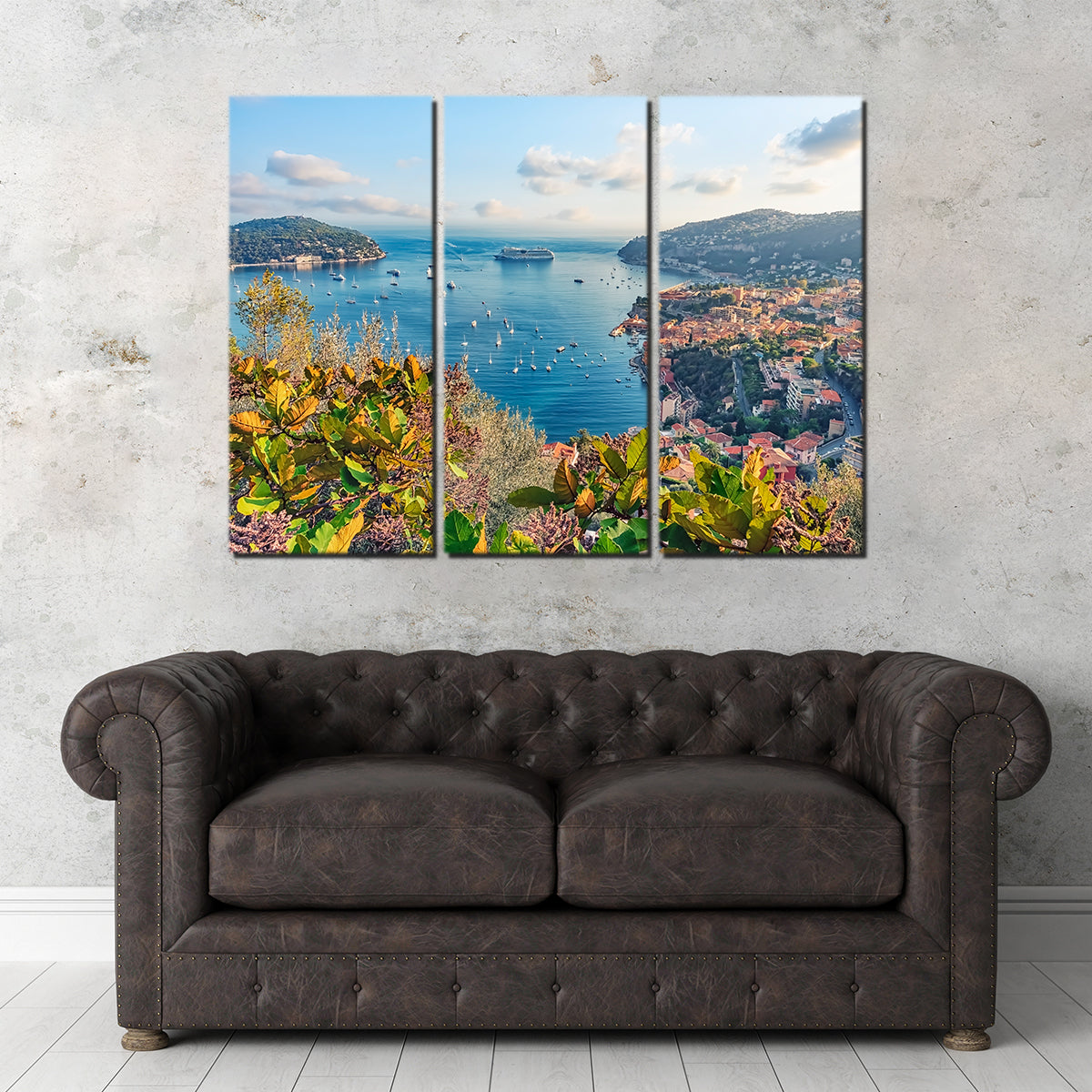 Exquisite French Riviera Wall Art by Manjik Pictures
