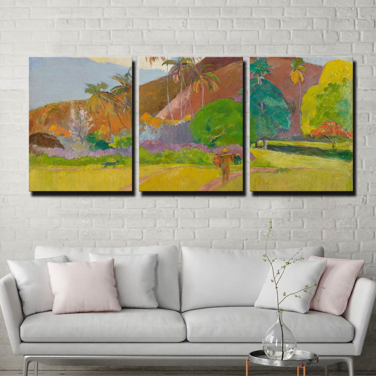 Stunning Paul Gauguin Mountain Wall Art