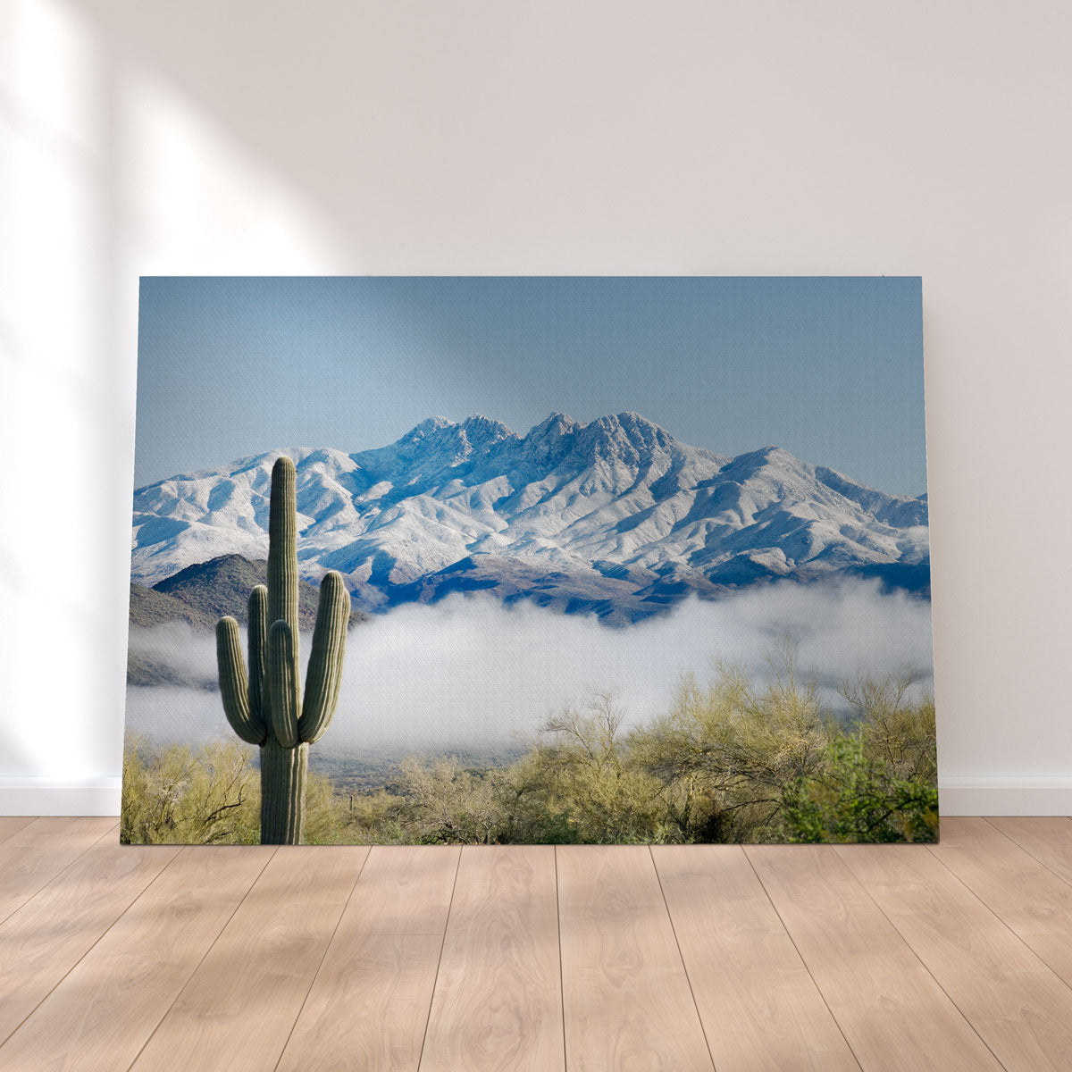 Stunning Saguaro and Four Peaks Wall Art for Your Home Decor