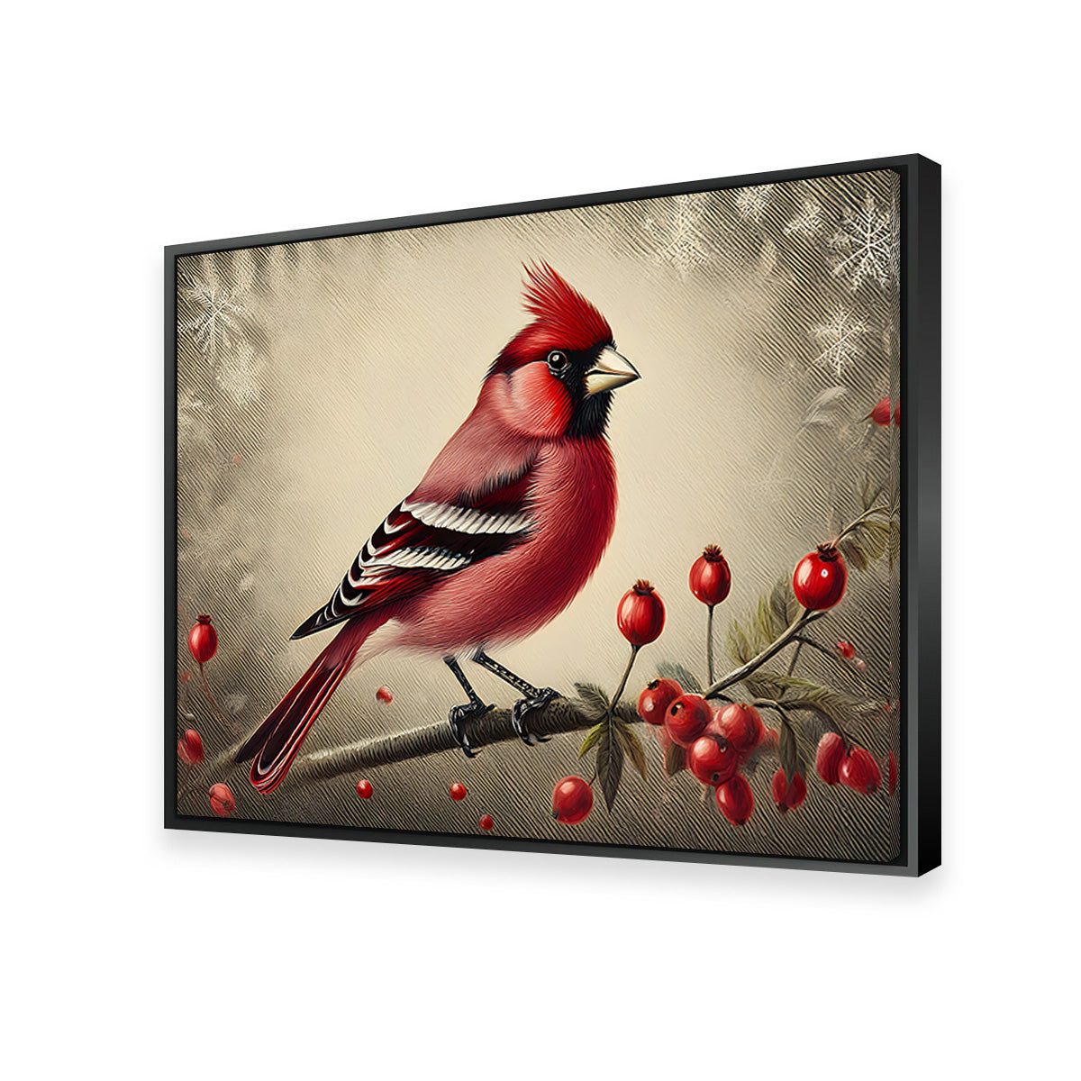 Exquisite Classic Northern Cardinal Wall Art for Home Decor