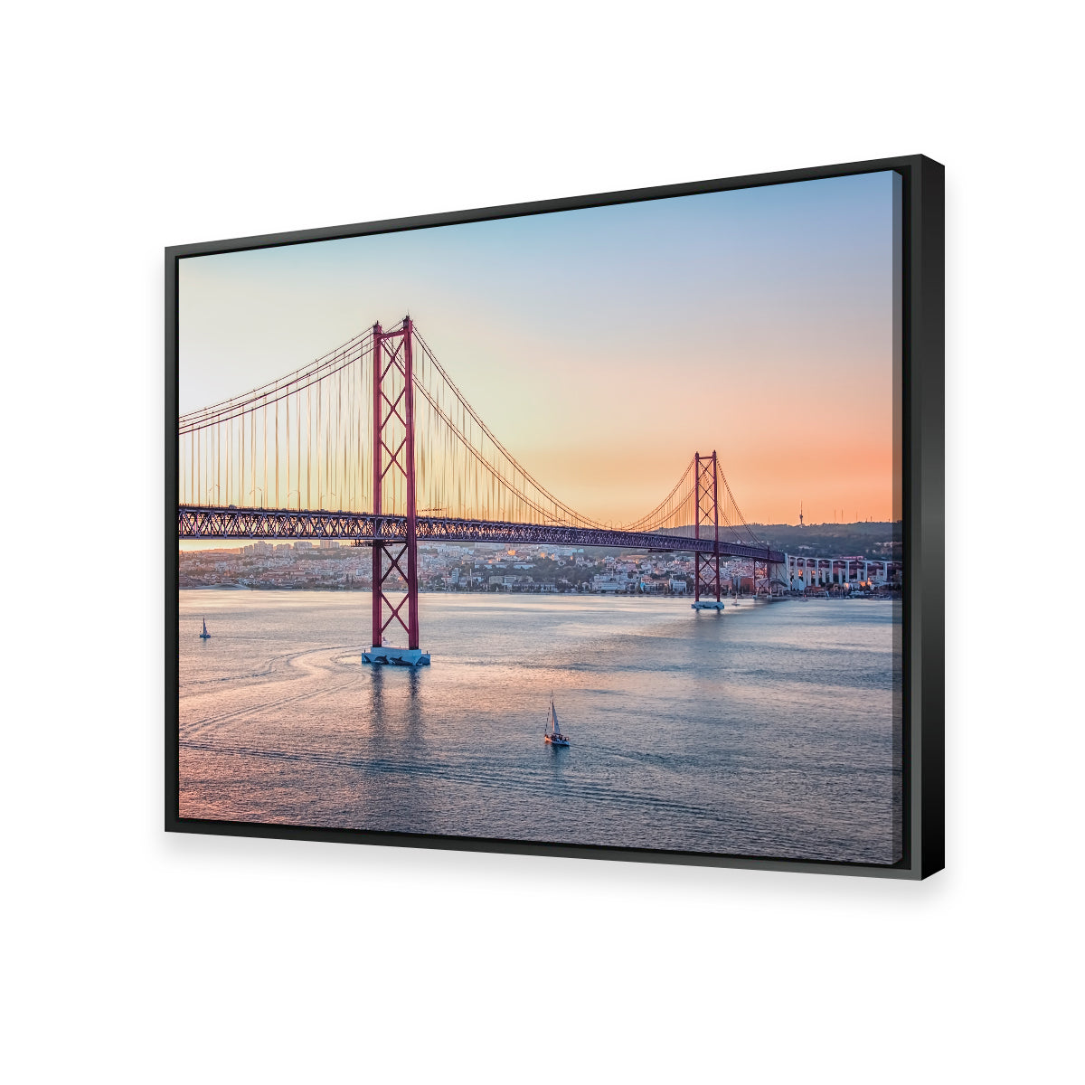 Stunning 25 de Abril Bridge Wall Art - Museum Quality Canvas Print