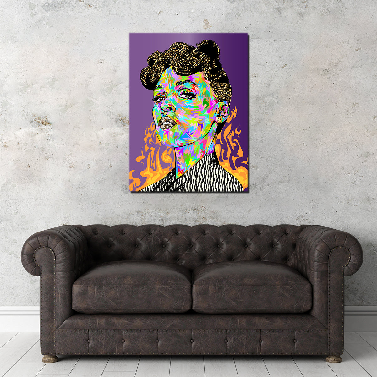 Stunning Janelle Monae Wall Art for Your Decor