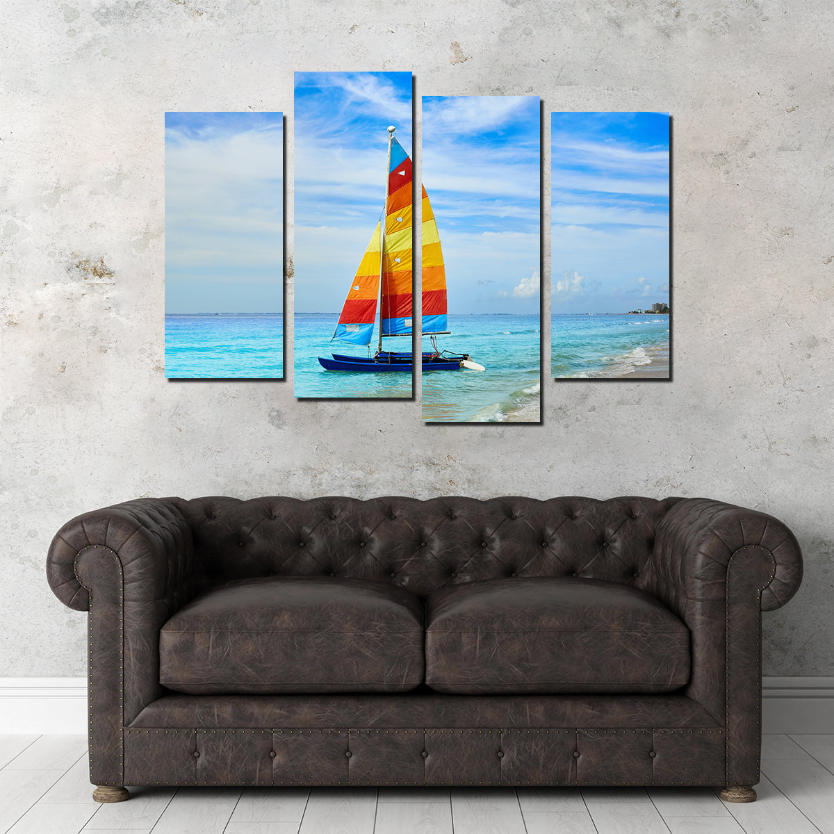 Stunning Fort Myers Beach Sailboat Wall Art for Your Home Decor