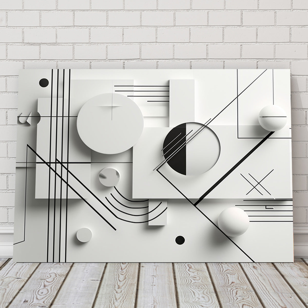 Stylish Geometric Lines Wall Art for Modern Interiors
