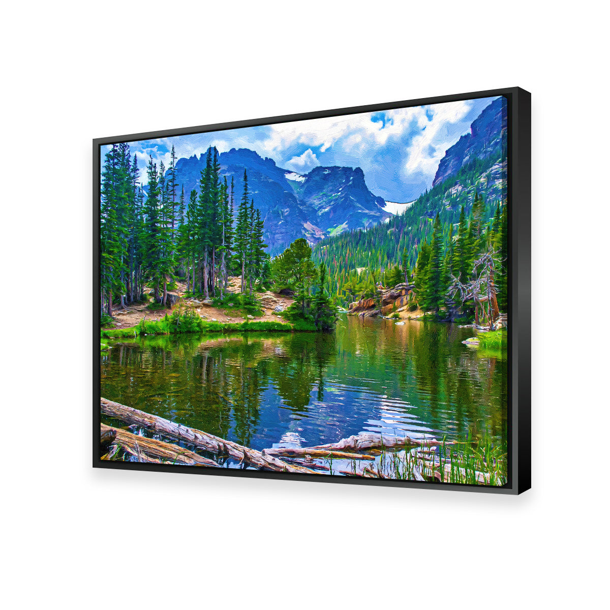Dreamy Lake Wall Art by Denise Dundon - Premium Museum Quality