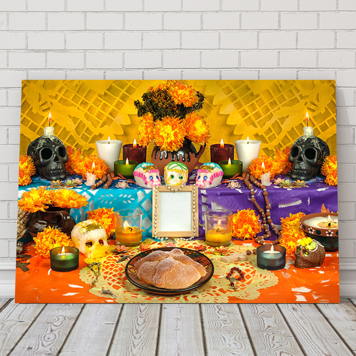 Authentic Day of the Dead Altar Wall Art for Stunning Home Decor