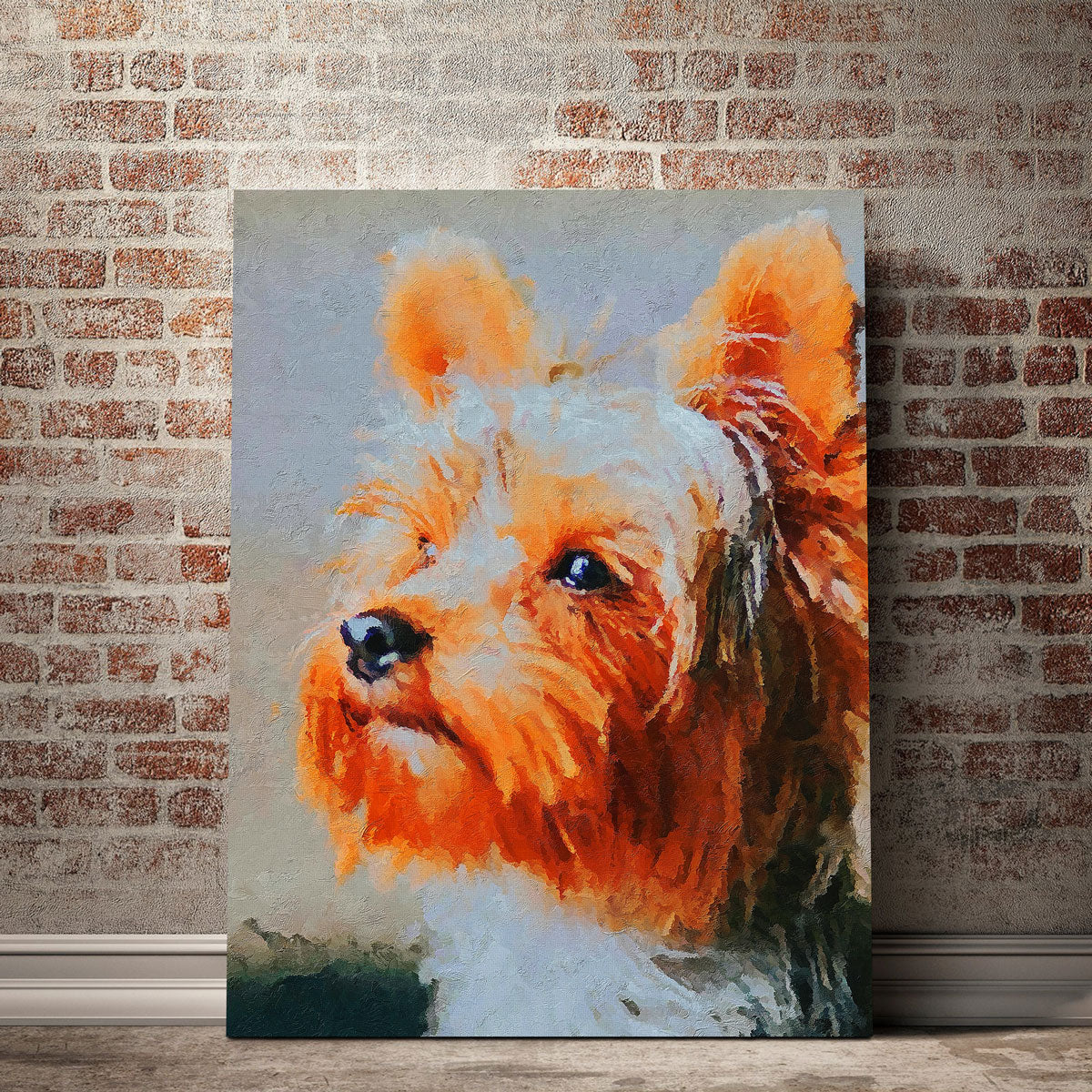 Stunning Dog 3 Painting Wall Art by Gab Fernando