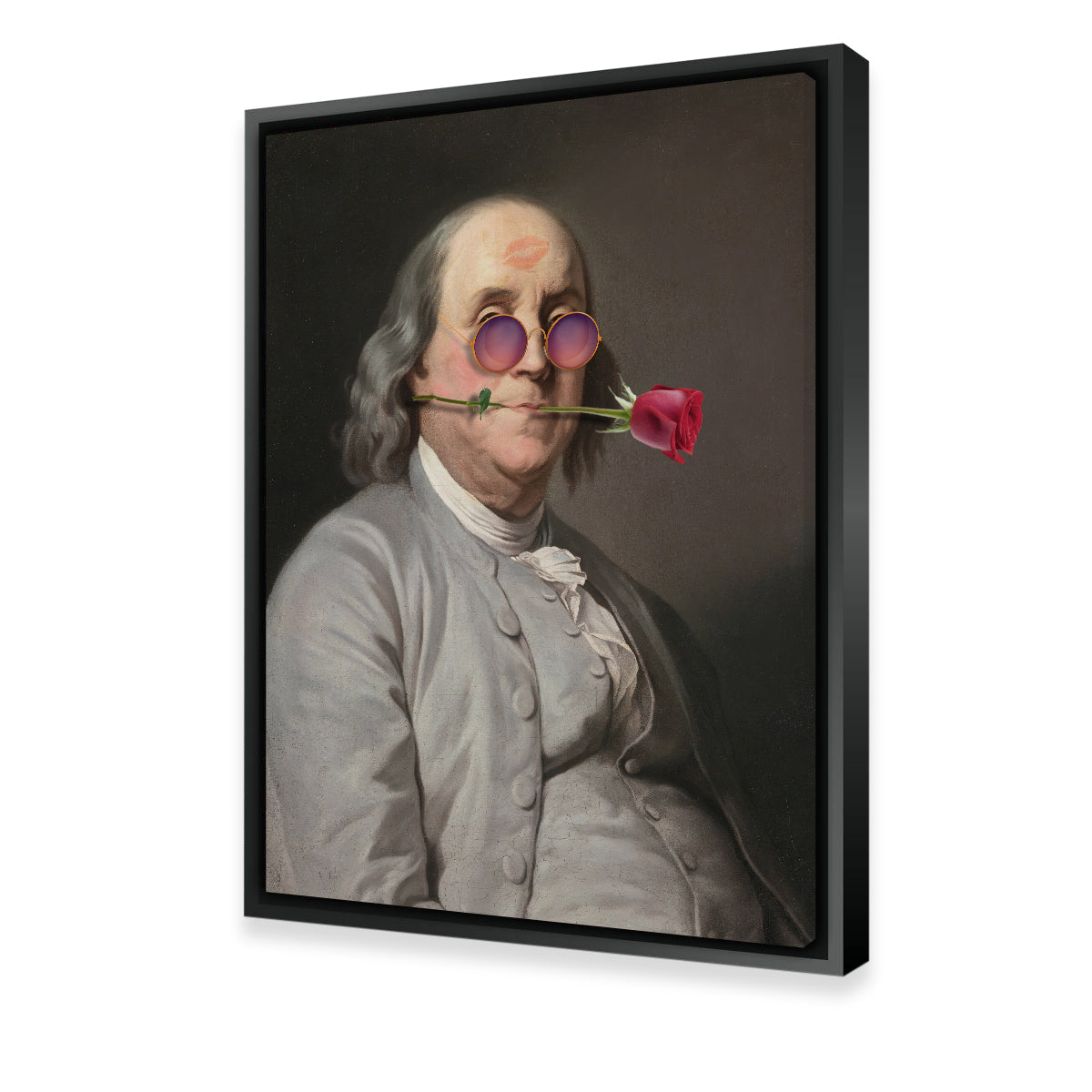Franklins Little Liberty Stunning Wall Art by Glory Days Studio