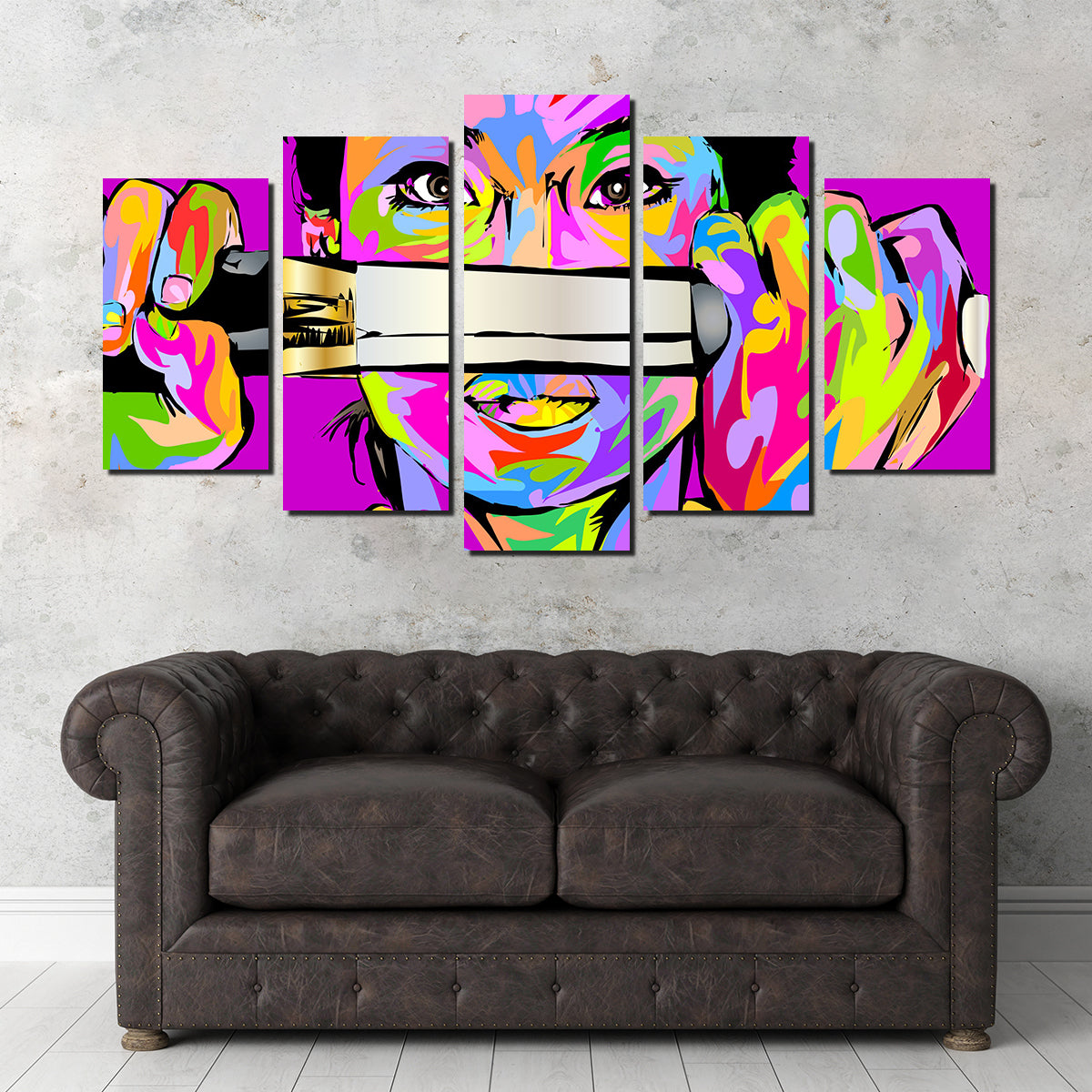 Stunning Ore Niishi Wall Art - Handmade Canvas Print