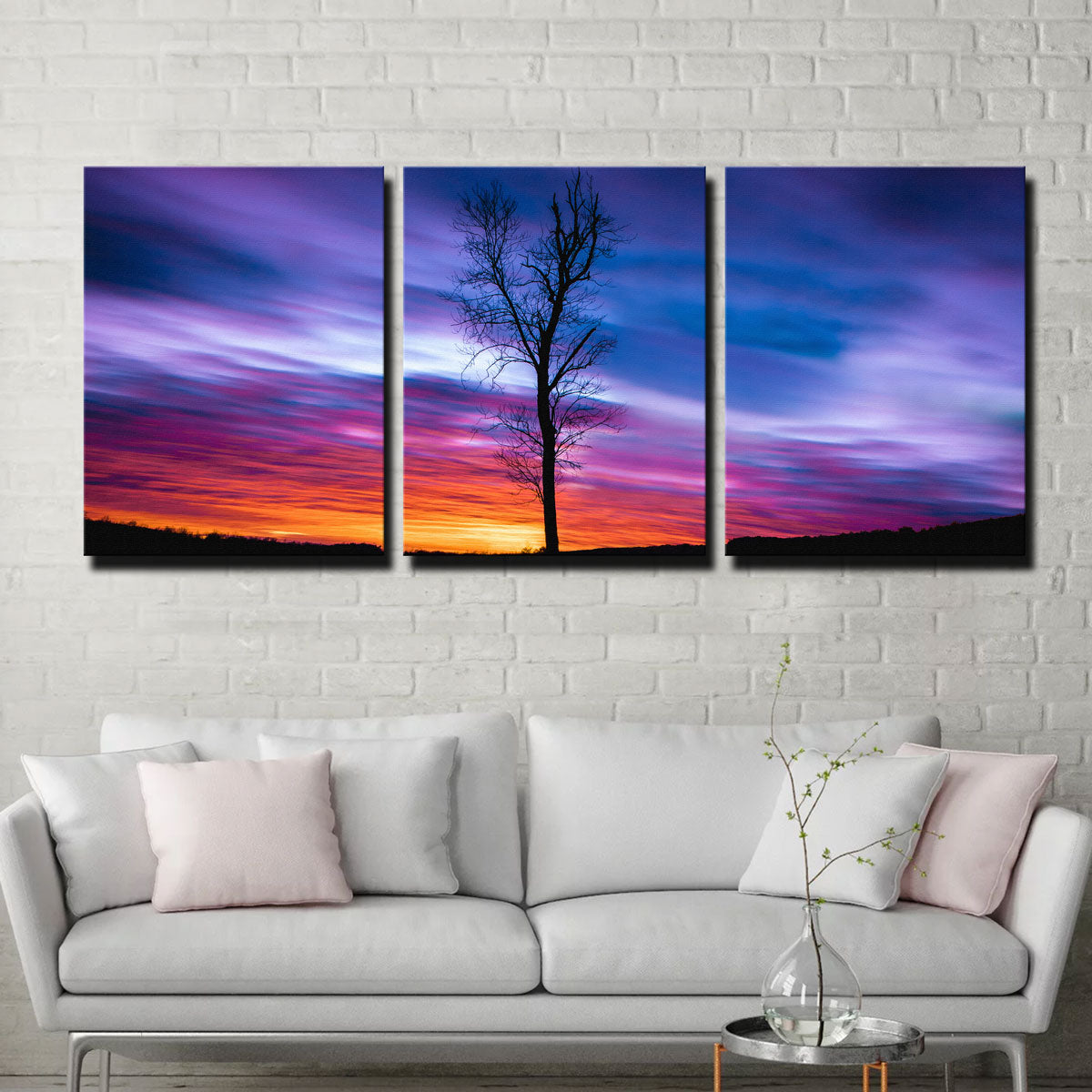 Stunning Lonely Sunset Wall Art by Lucas Moore