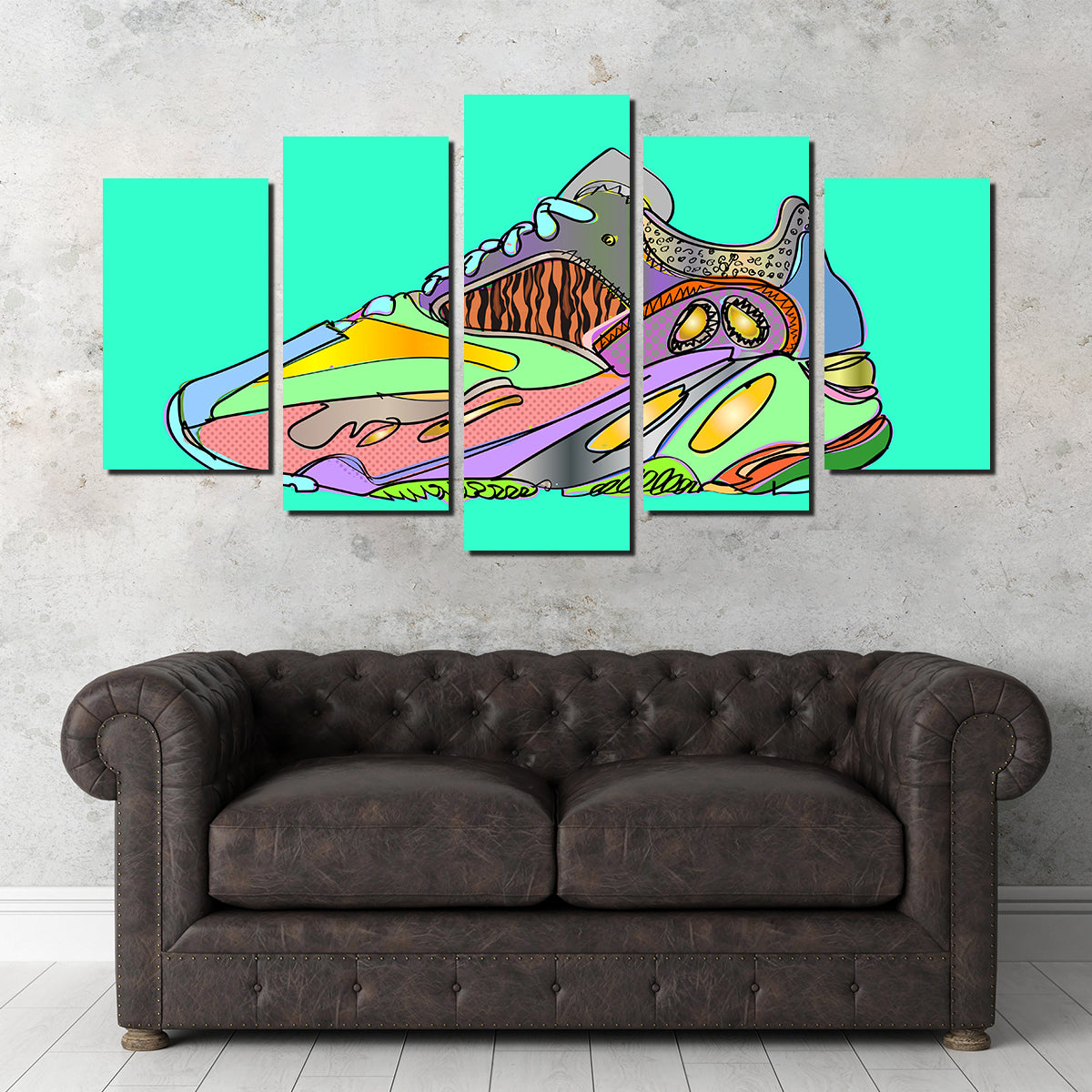 Stylish Boots Wall Art for Your Home Decor
