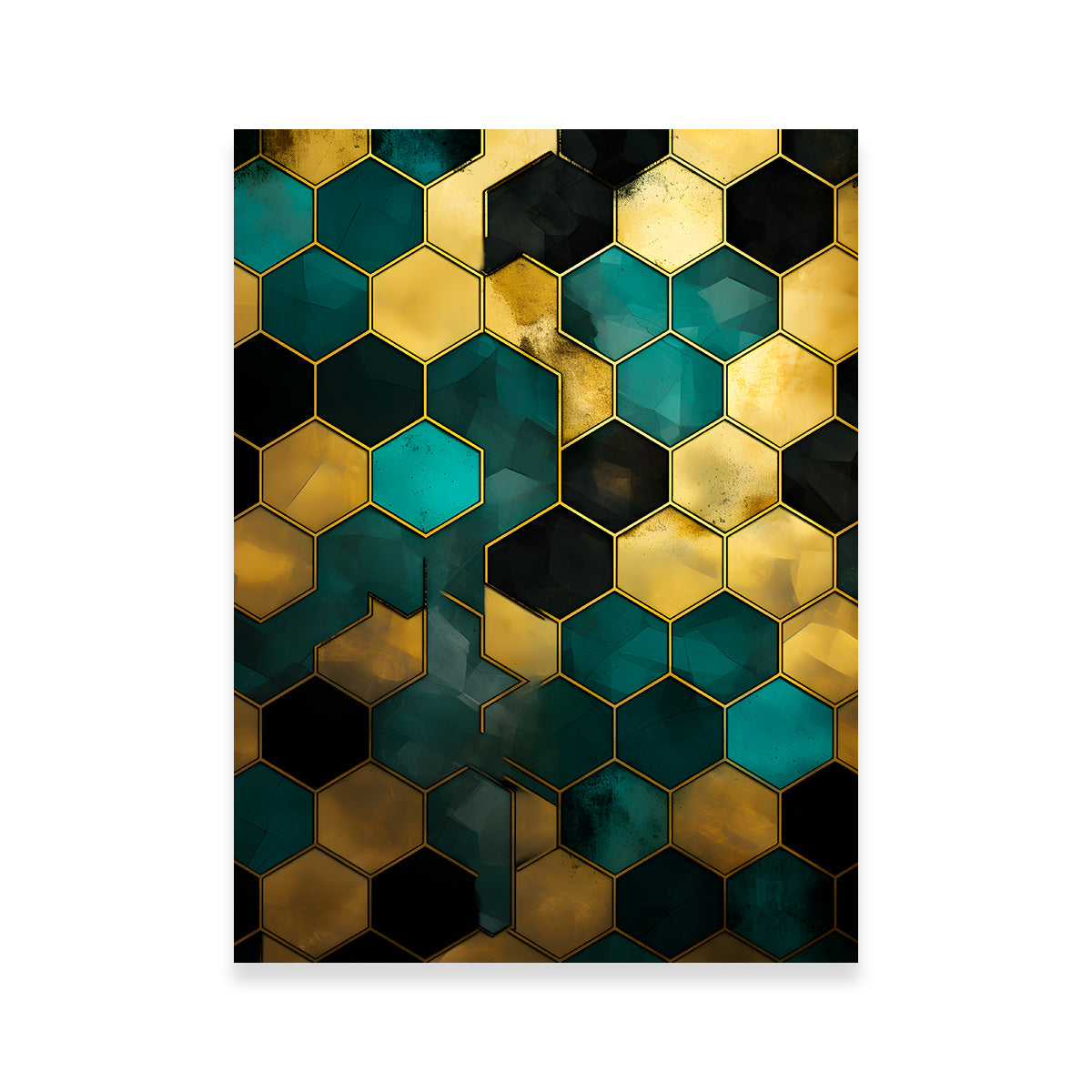 Eye - Catching Abstract Blue Orange Shapes 37 Wall Art for Stunning Home Decor