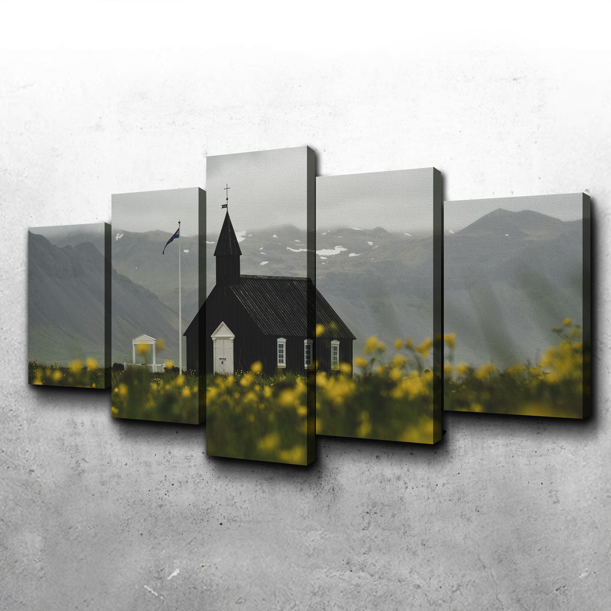 Exquisite Church Flowers Wall Art by Dennis Maida