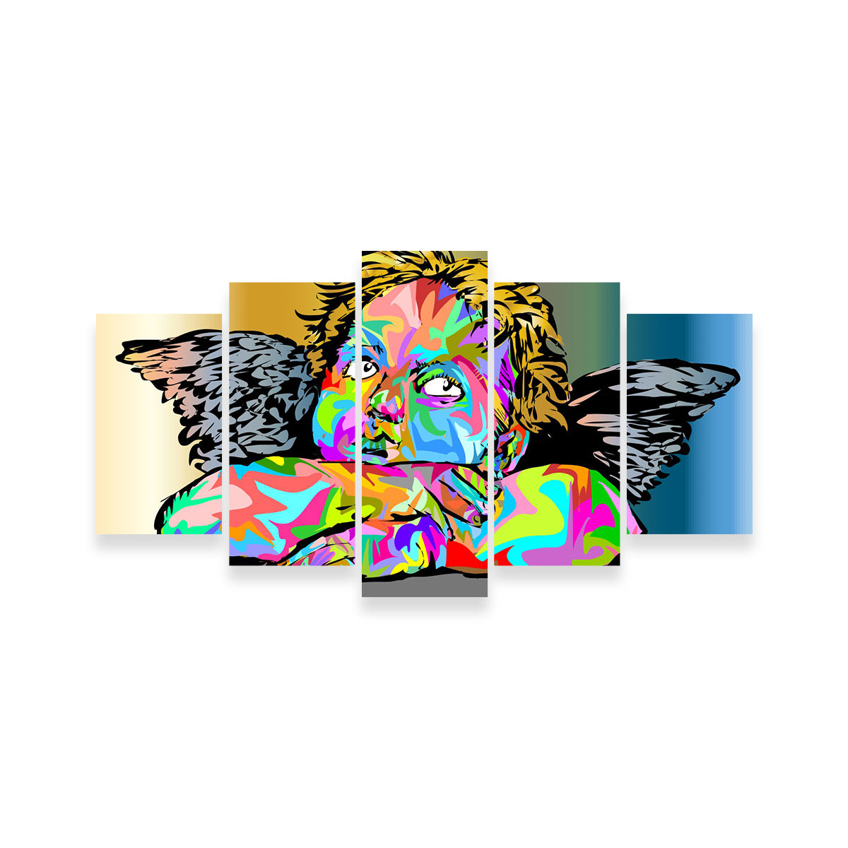 Exquisite Cherub Wall Art - Handmade with Sustainable Materials