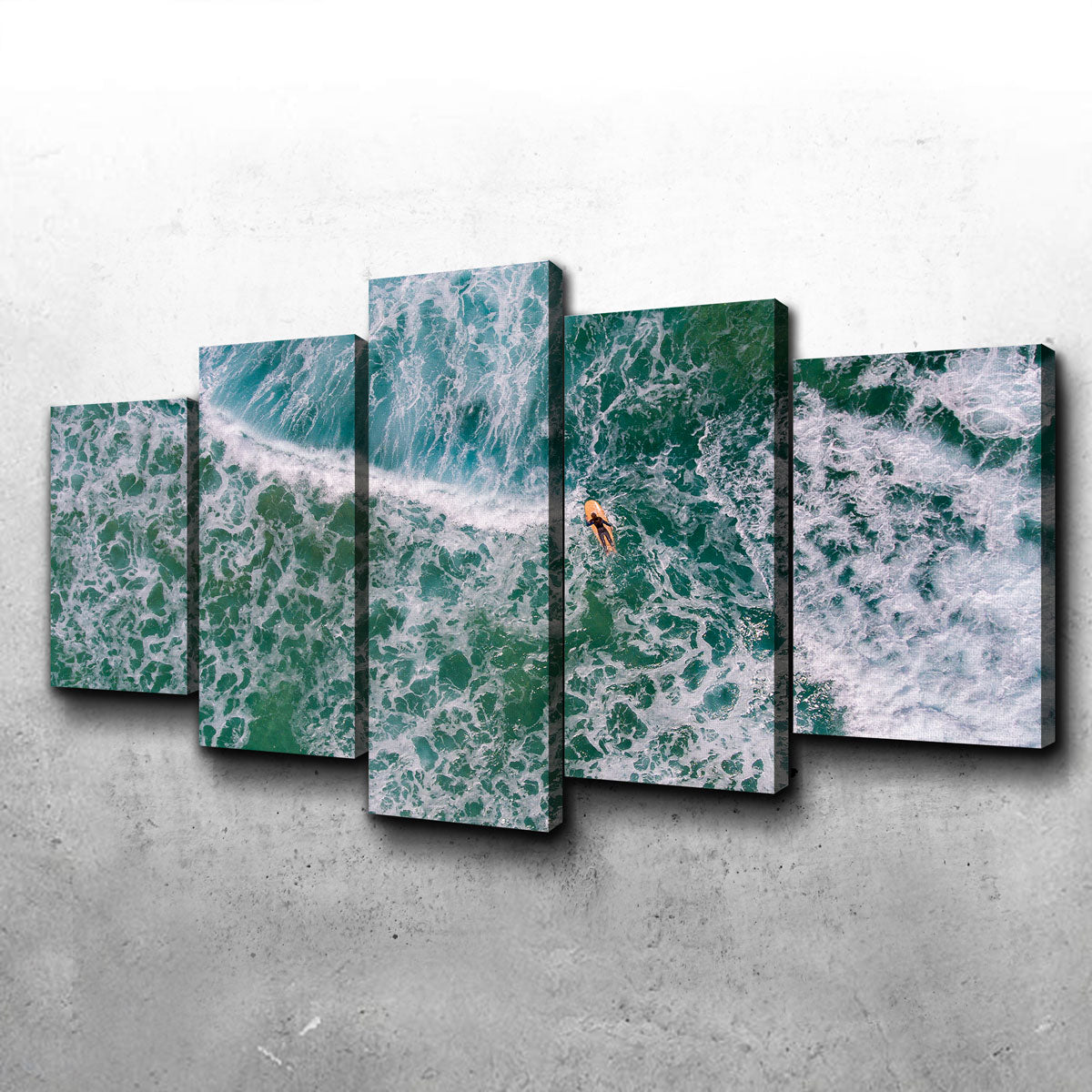 Stunning Paddling Out Wall Art by Karolis Janulis