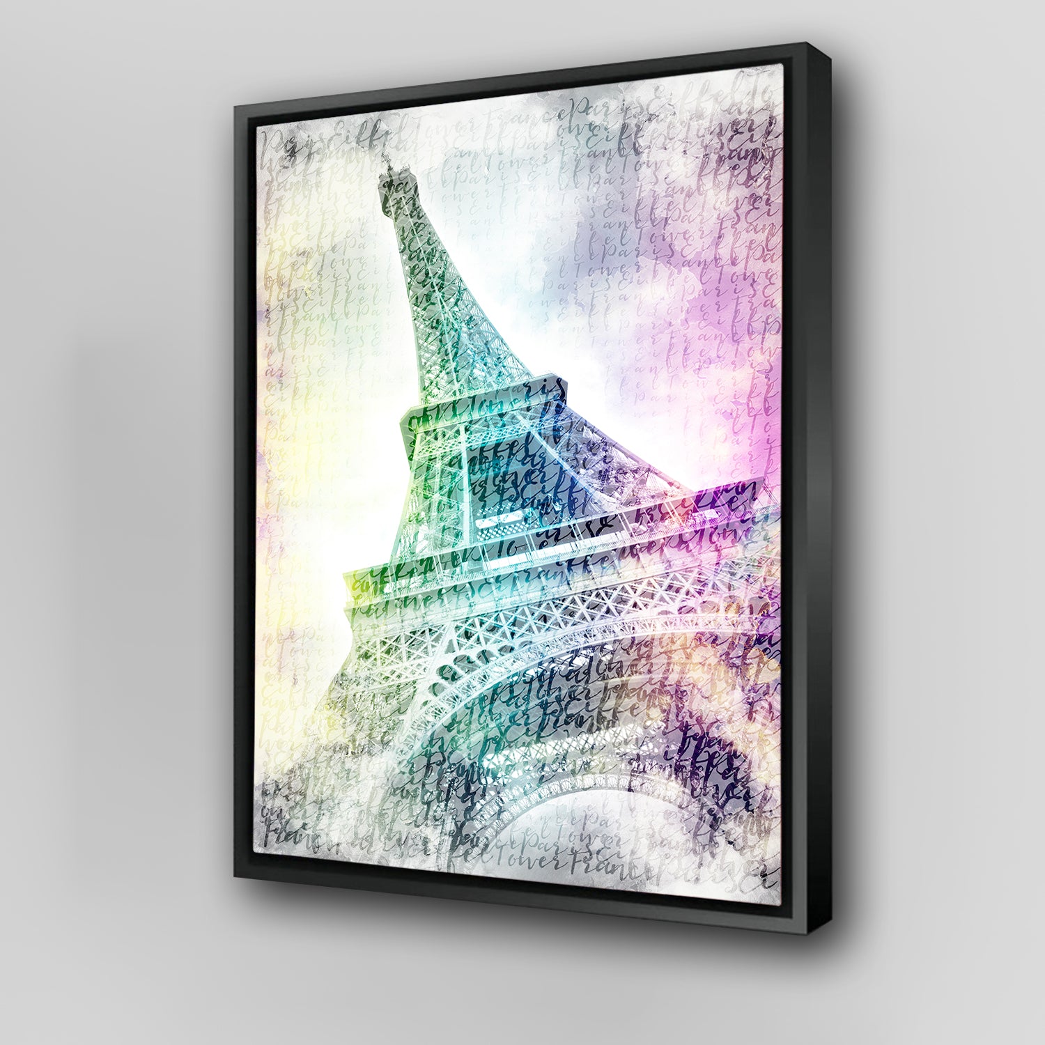 Stunning Paris Watercolor Eiffel Tower Wall Art for Home Decor