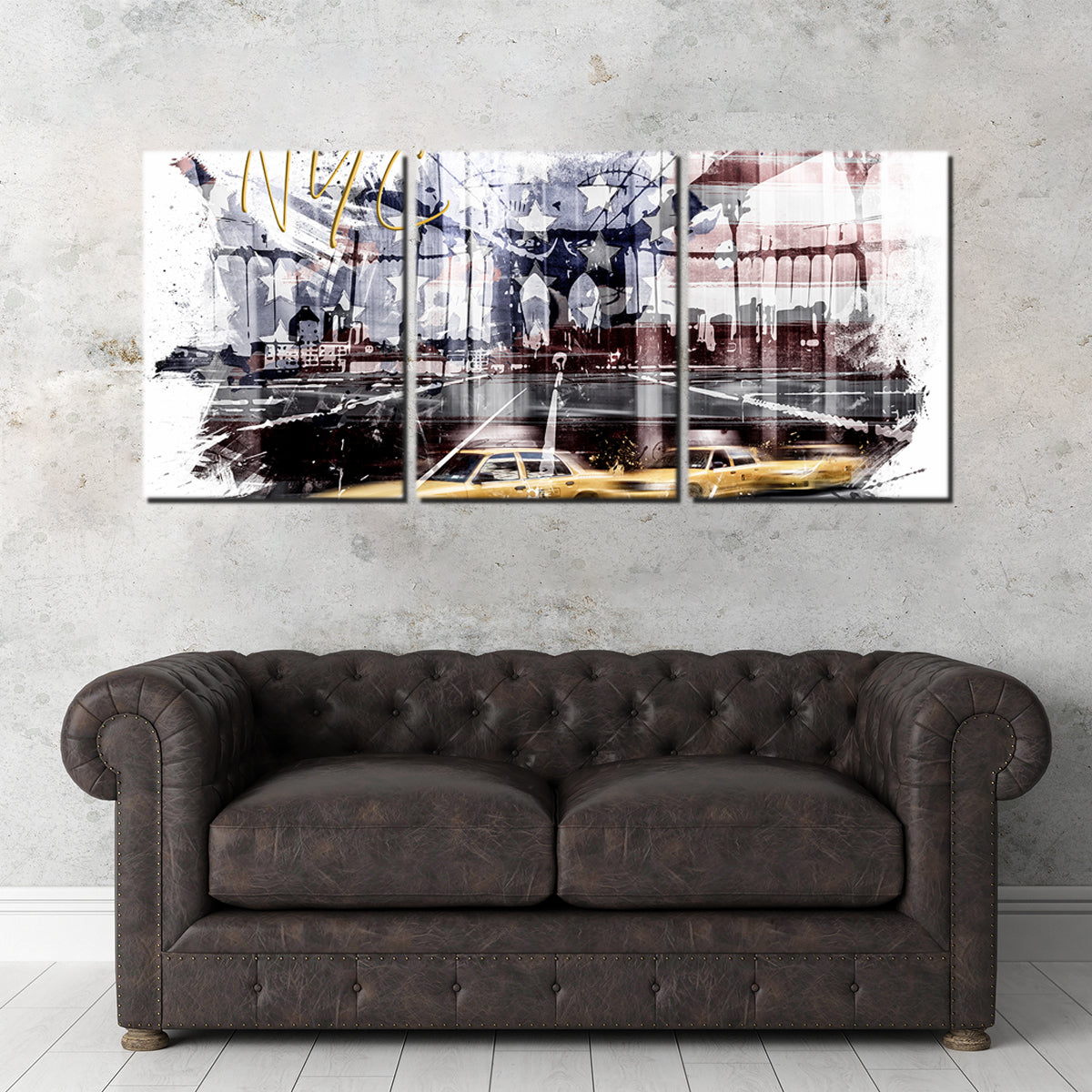 Exquisite City Art NYC Composing Wall Art by Melanie Viola