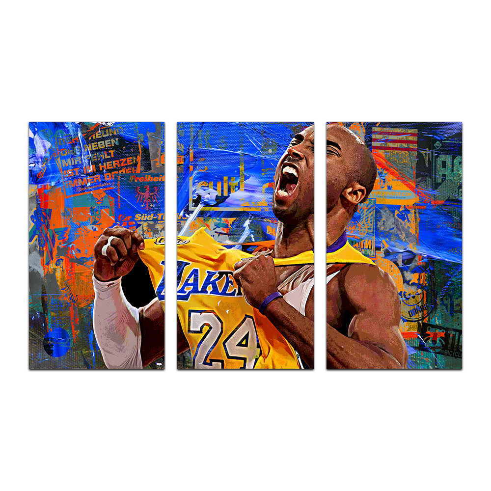 Exquisite The Black Mamba Vintage Blue Wall Art for Stunning Home Decor