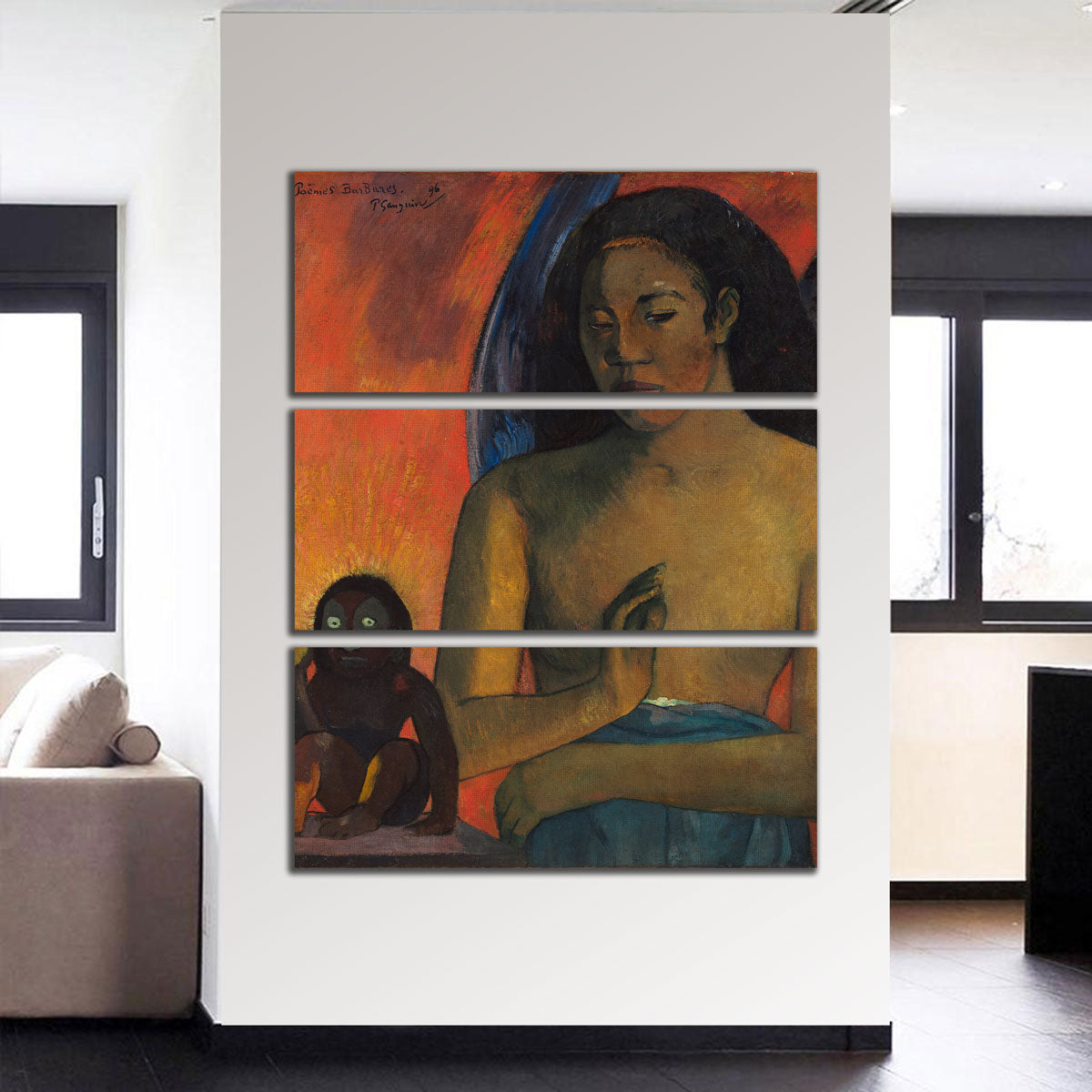 Stunning Ancestors Wall Art by Paul Gauguin