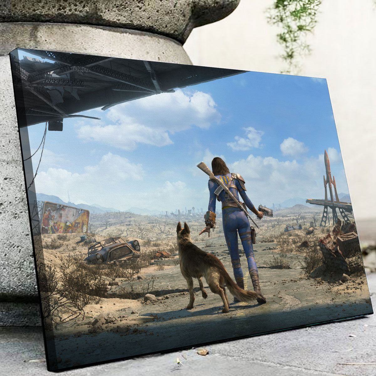 Sole Survivor Fallout Stunning Wall Art for Your Home Decor