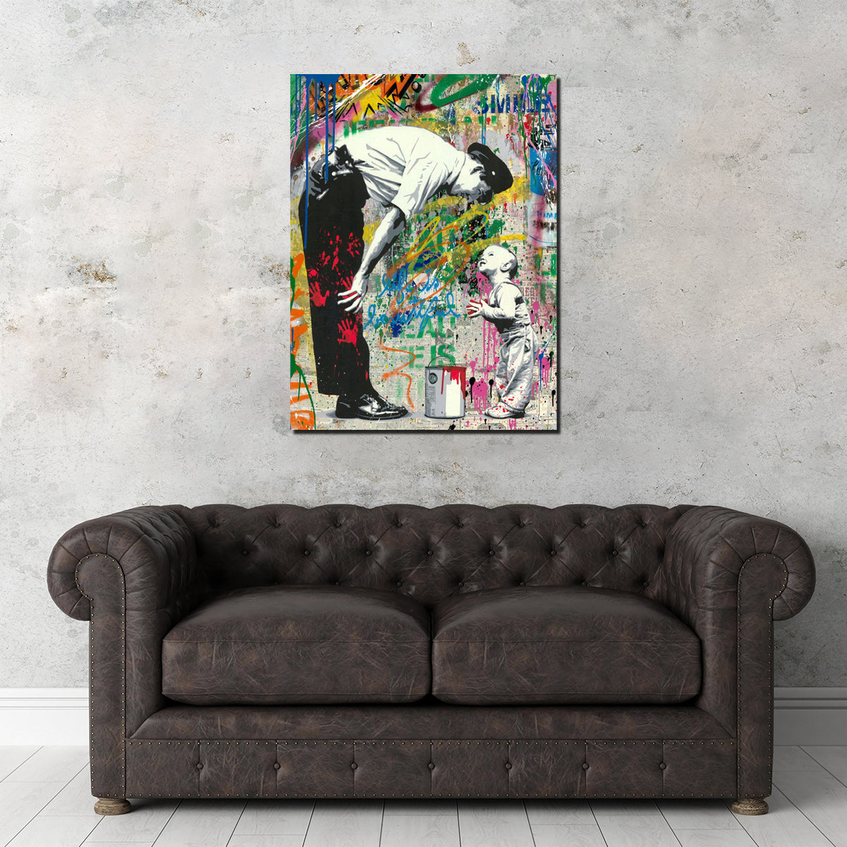 Stunning Like Father Like Son Wall Art by Ralph & Laura Design