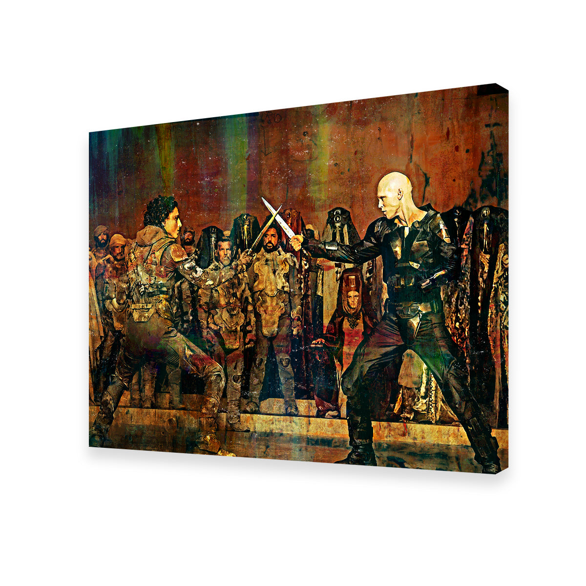 Exclusive Paul Vs. Feyd Rautha Wall Art - Premium Decor for Your Space