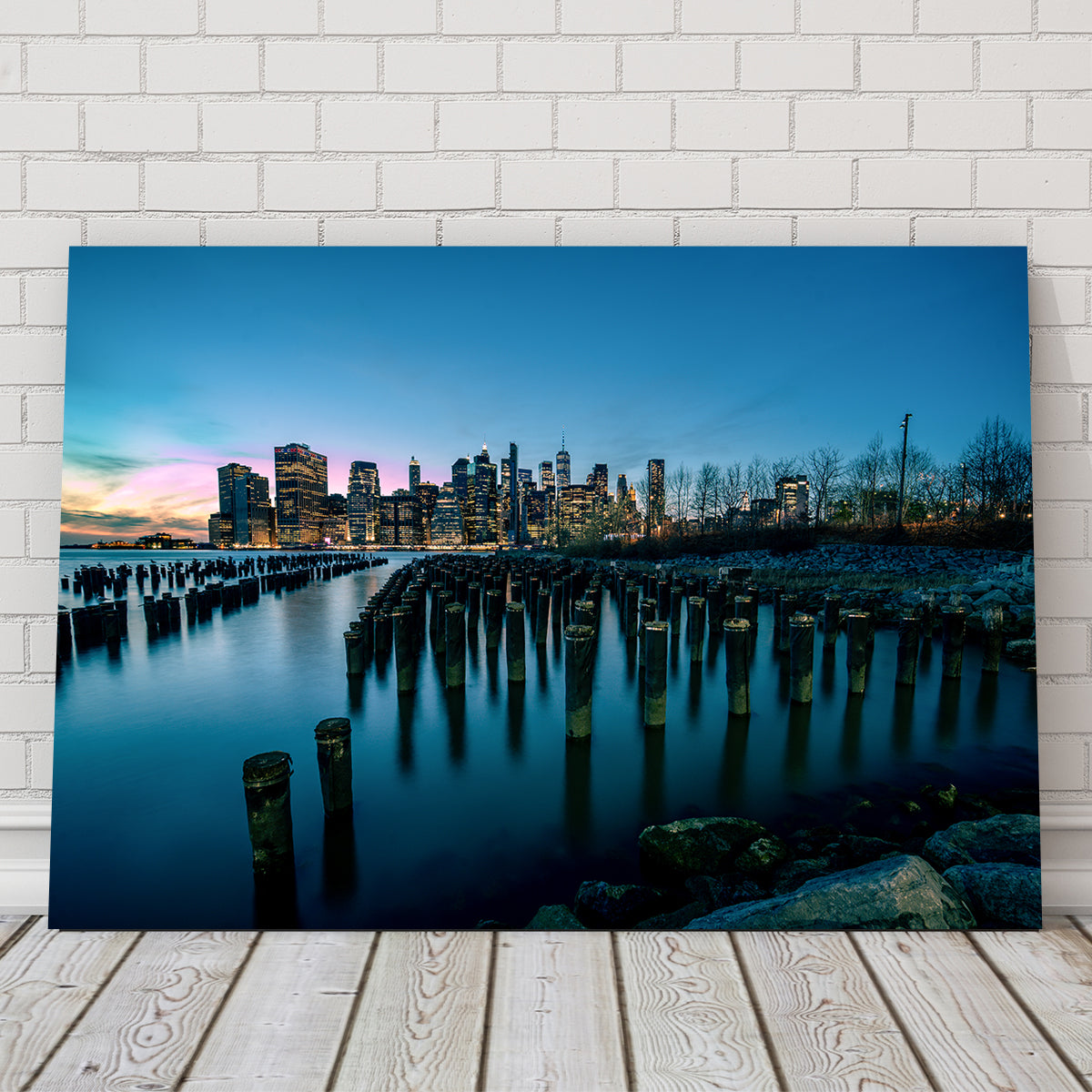 BK Pier Wall Art - Stunning Handmade Canvas Artwork