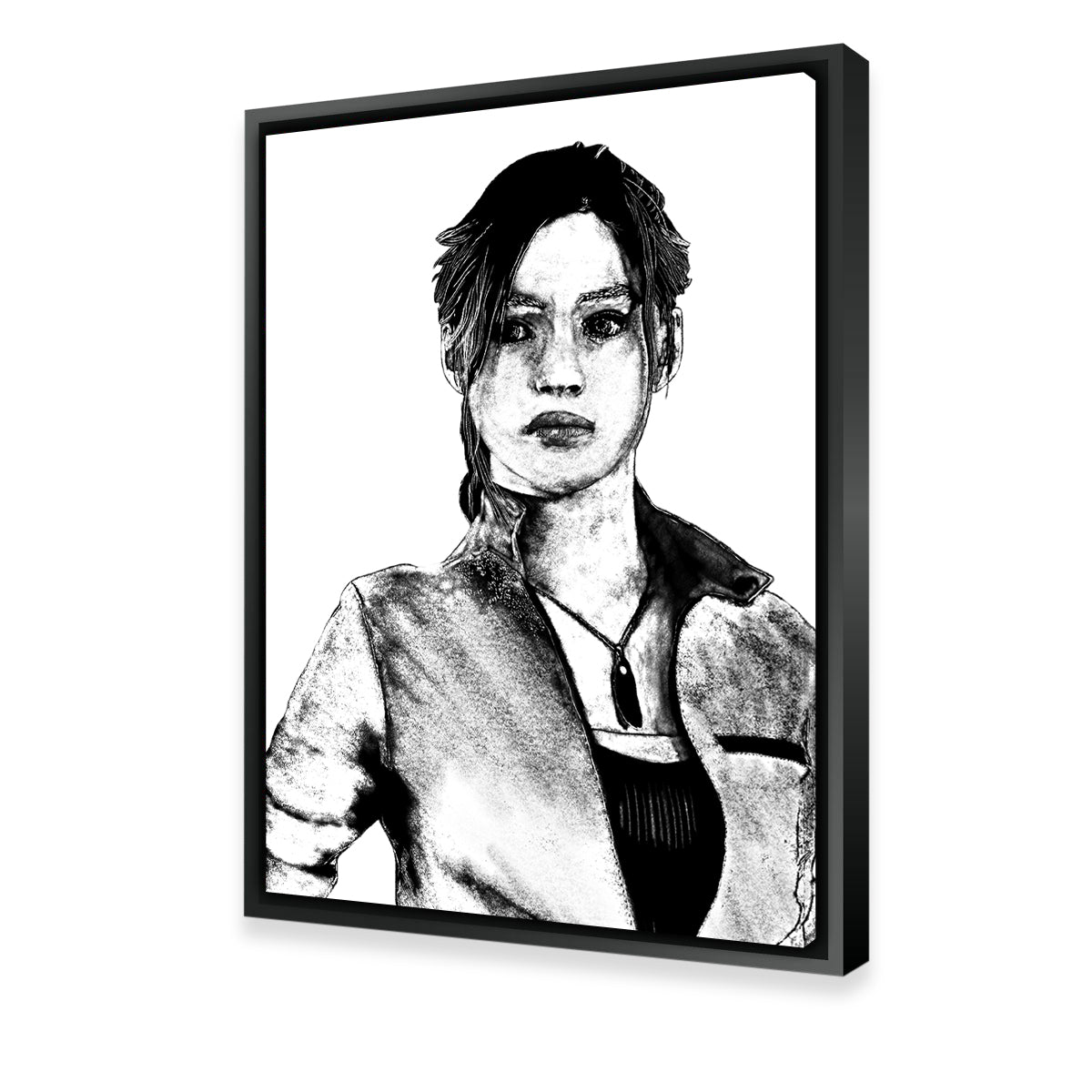Claire Wall Art by JPS Darko - Premium Handmade Canvas Prints